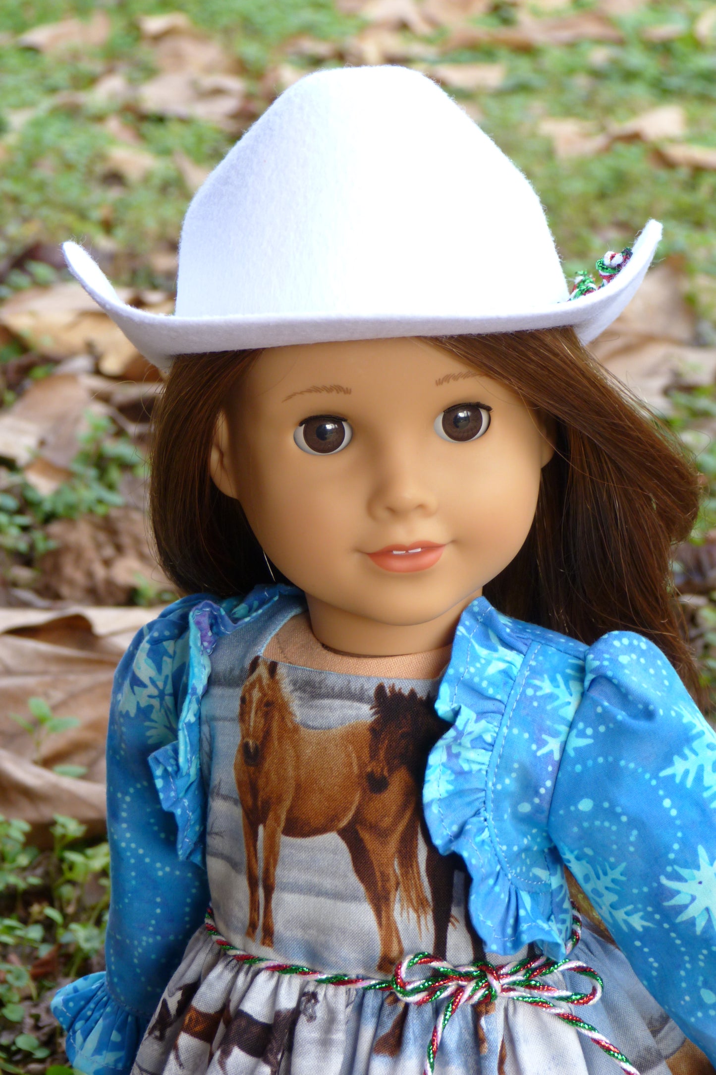 Winter Horse Outfit Handmade to fit 18 Inch American Doll