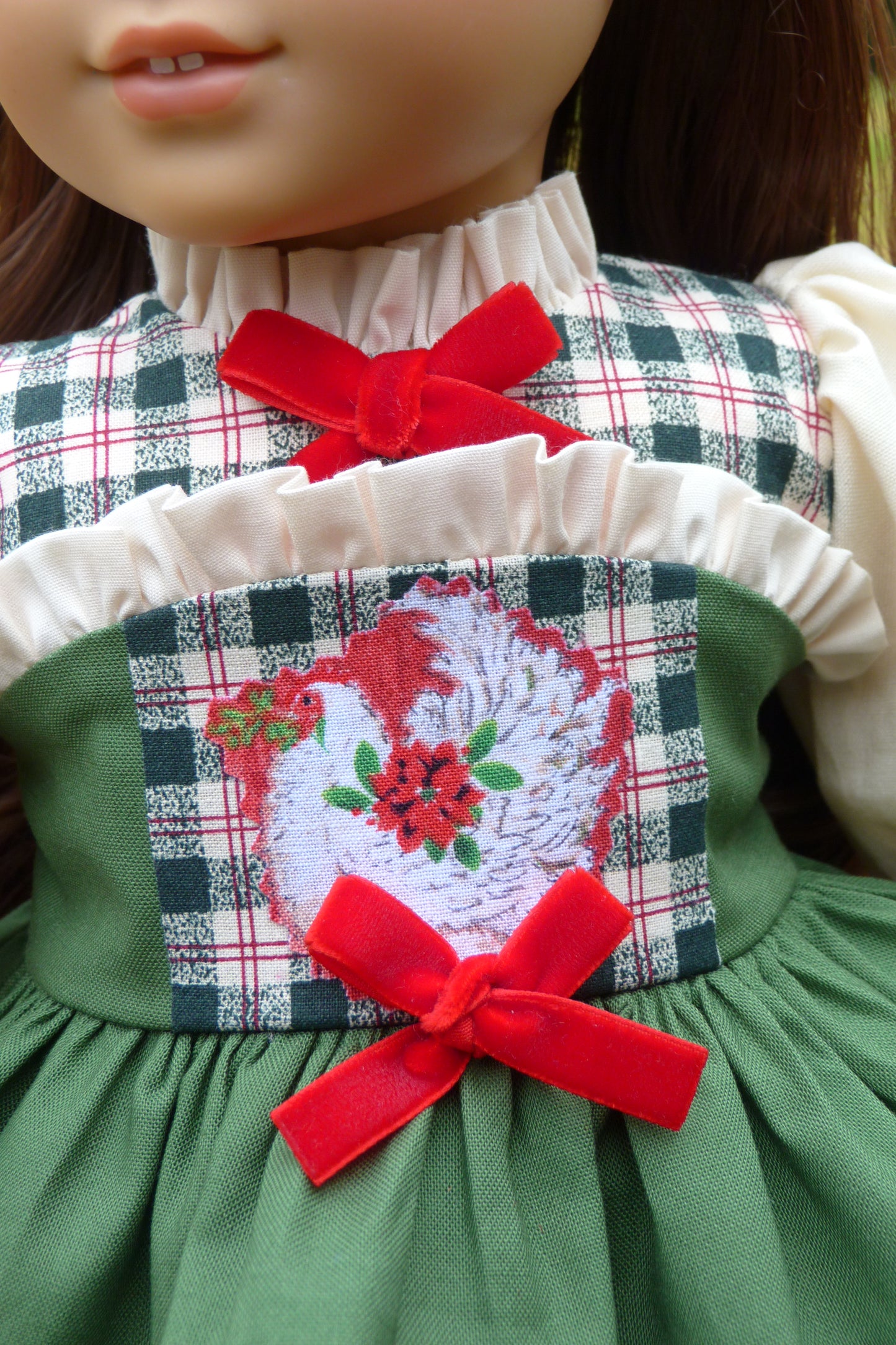 Christmas Farm Doll Outfit