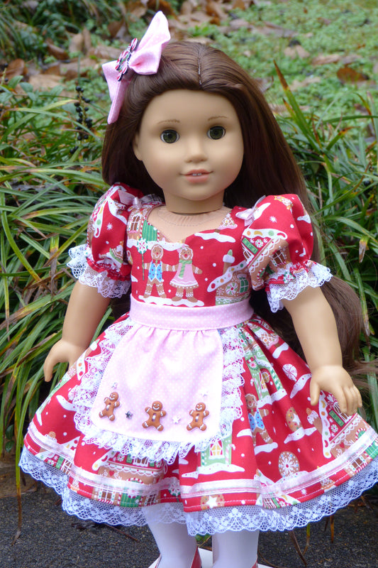 "Gingerbread Land" Doll Outfit