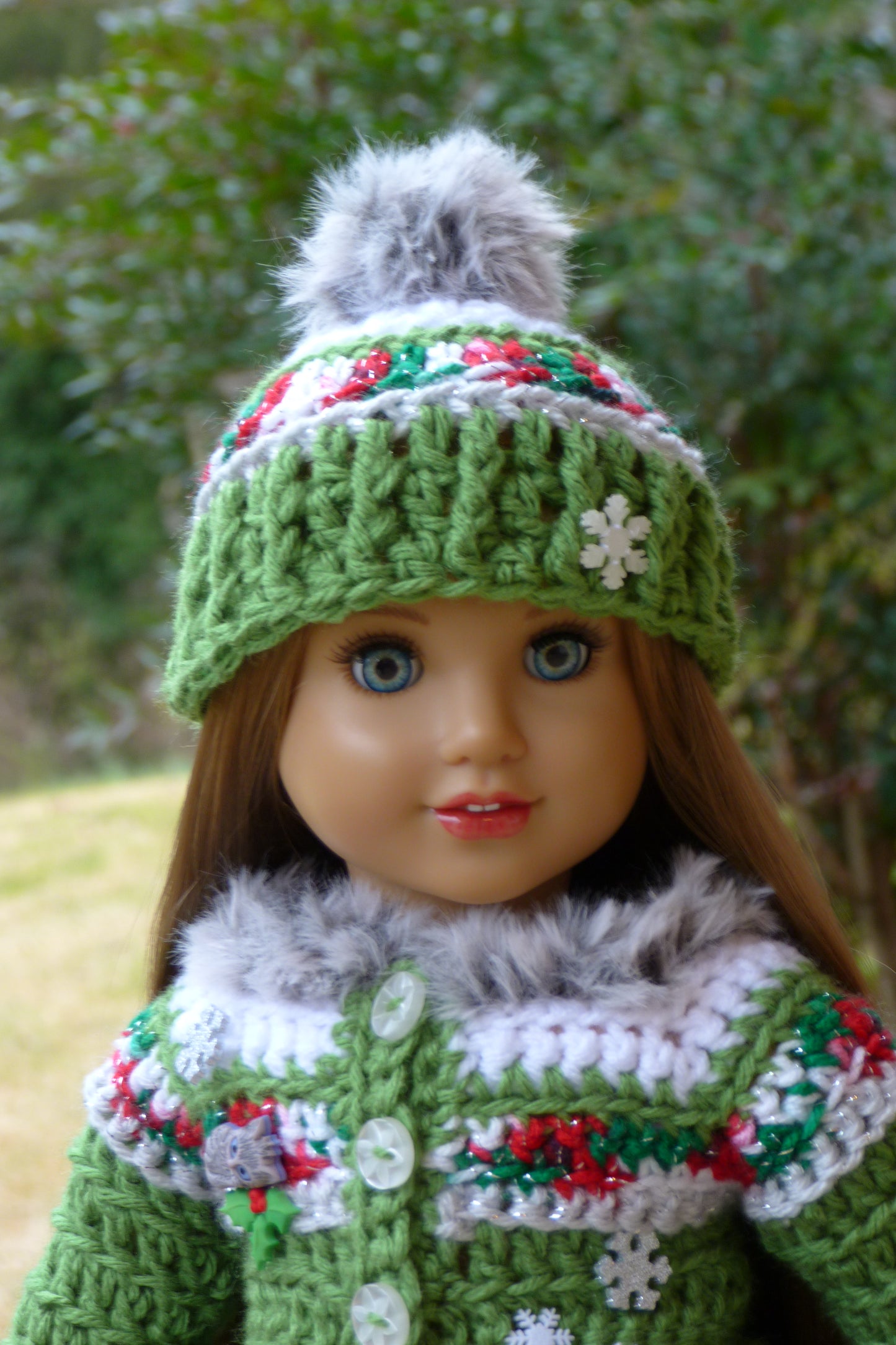 Winter Kittens Doll Outfit