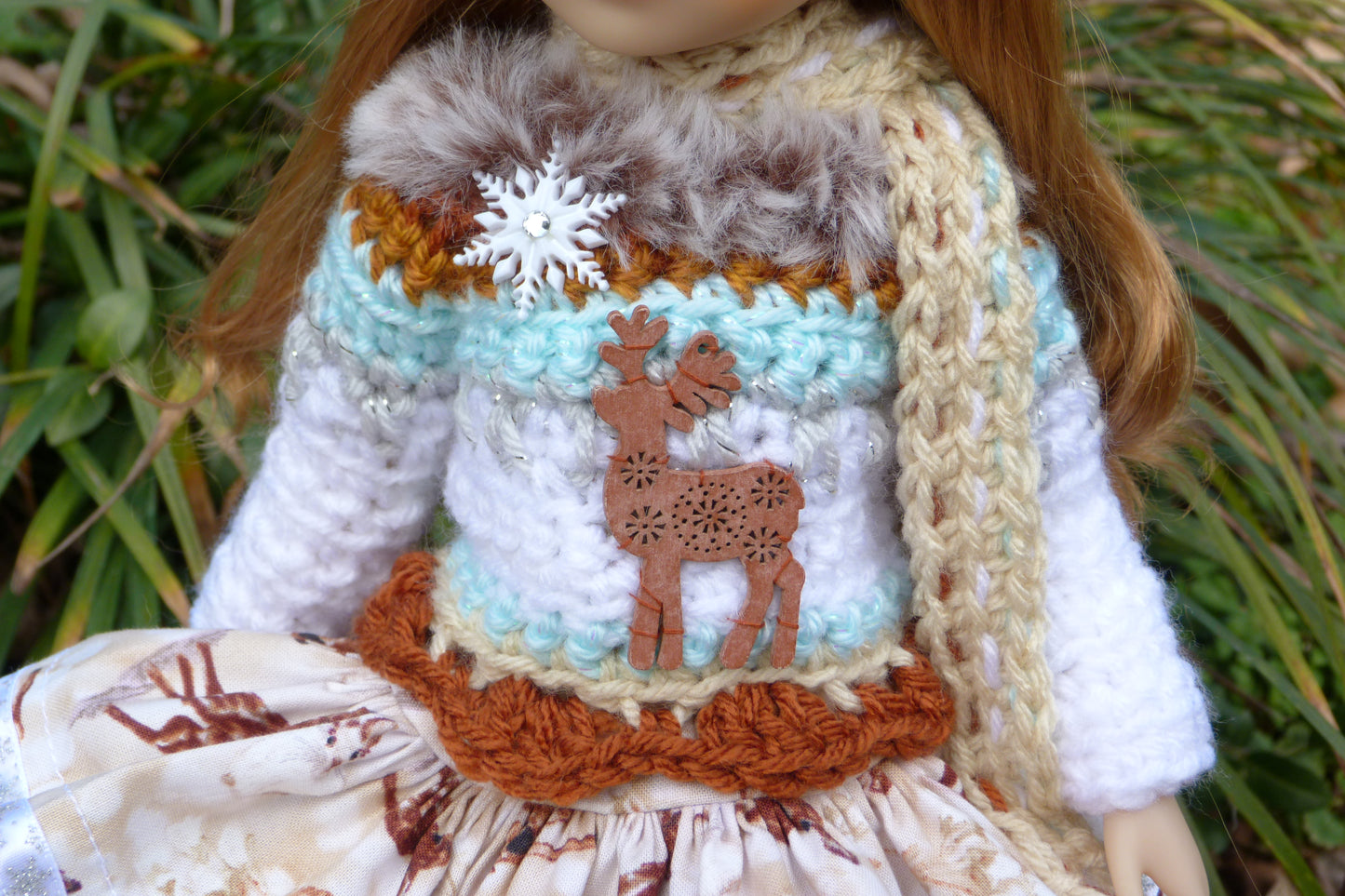 Winter Outfit Handmade to fit Ruby Red Fashion Friends Doll