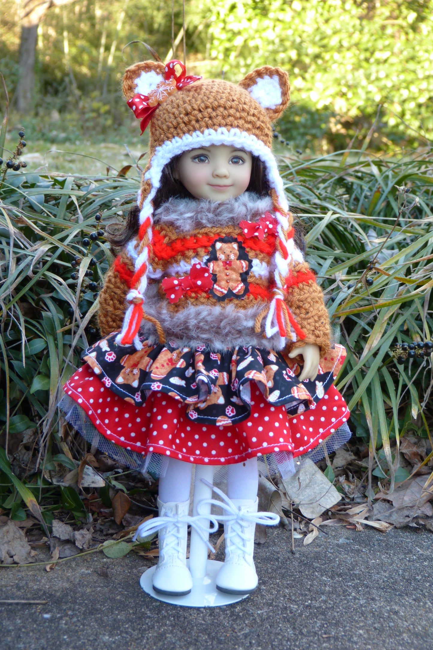 Gingerbread Cat Outfit