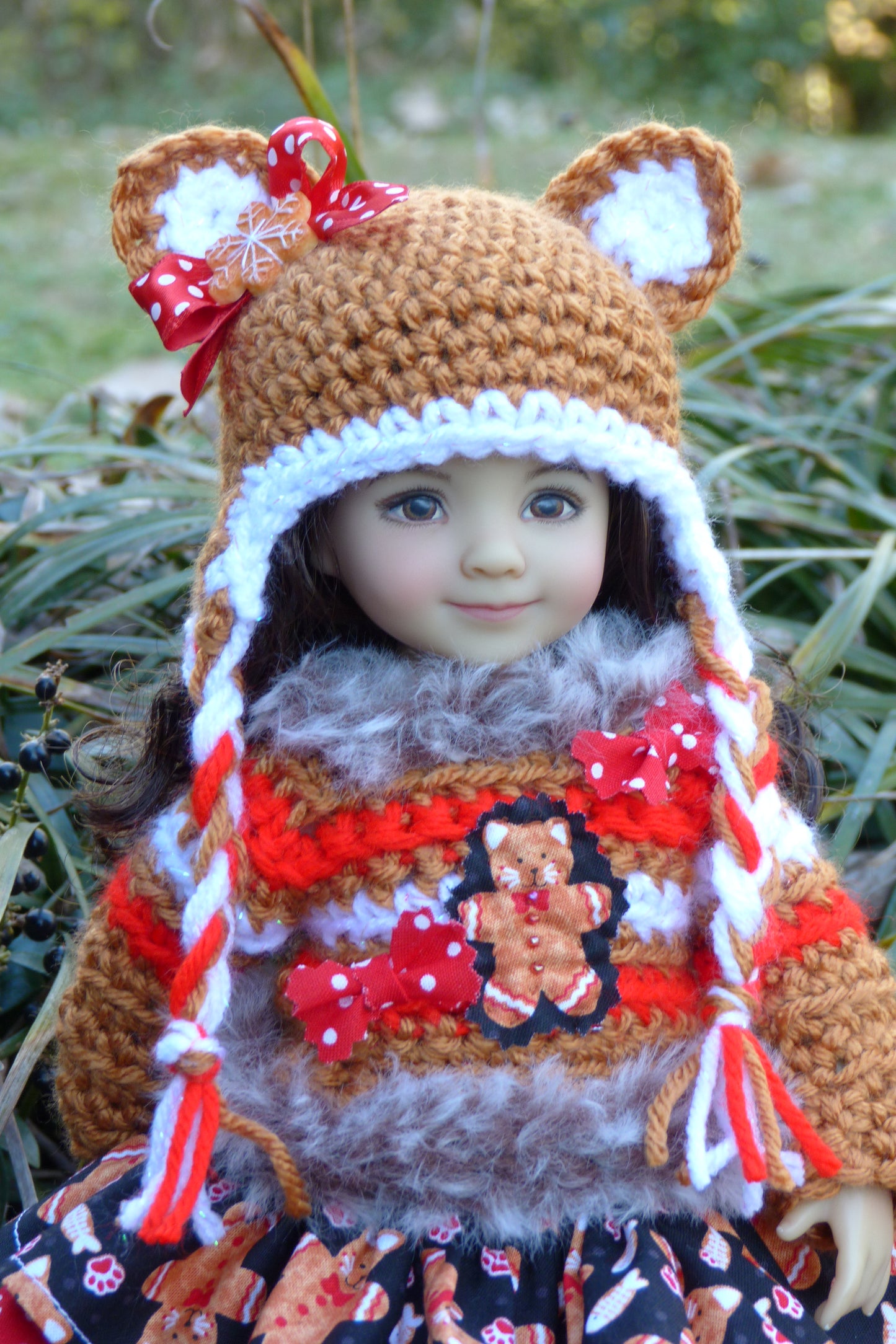 Gingerbread Cat Outfit