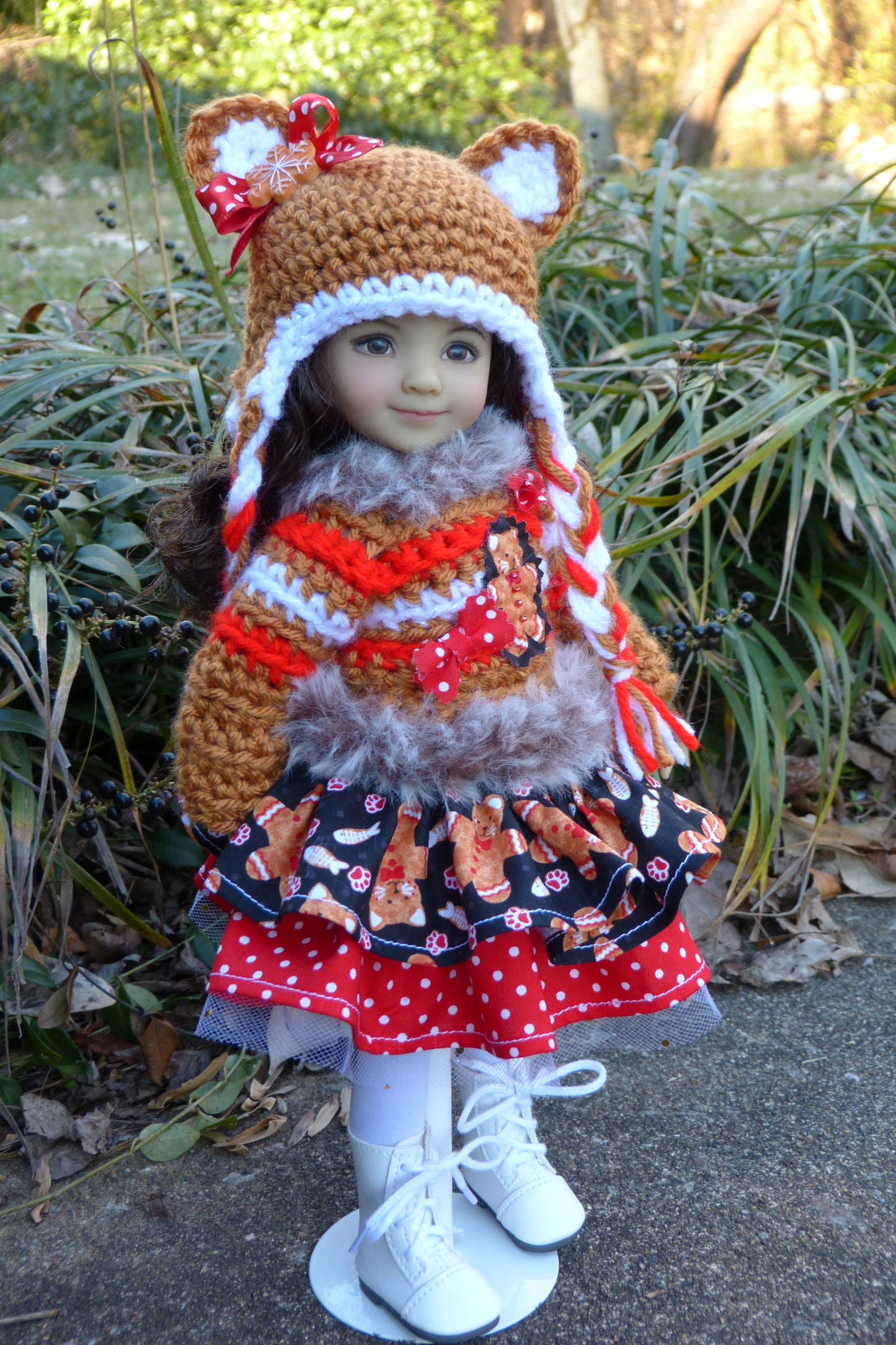 Gingerbread Cat Outfit