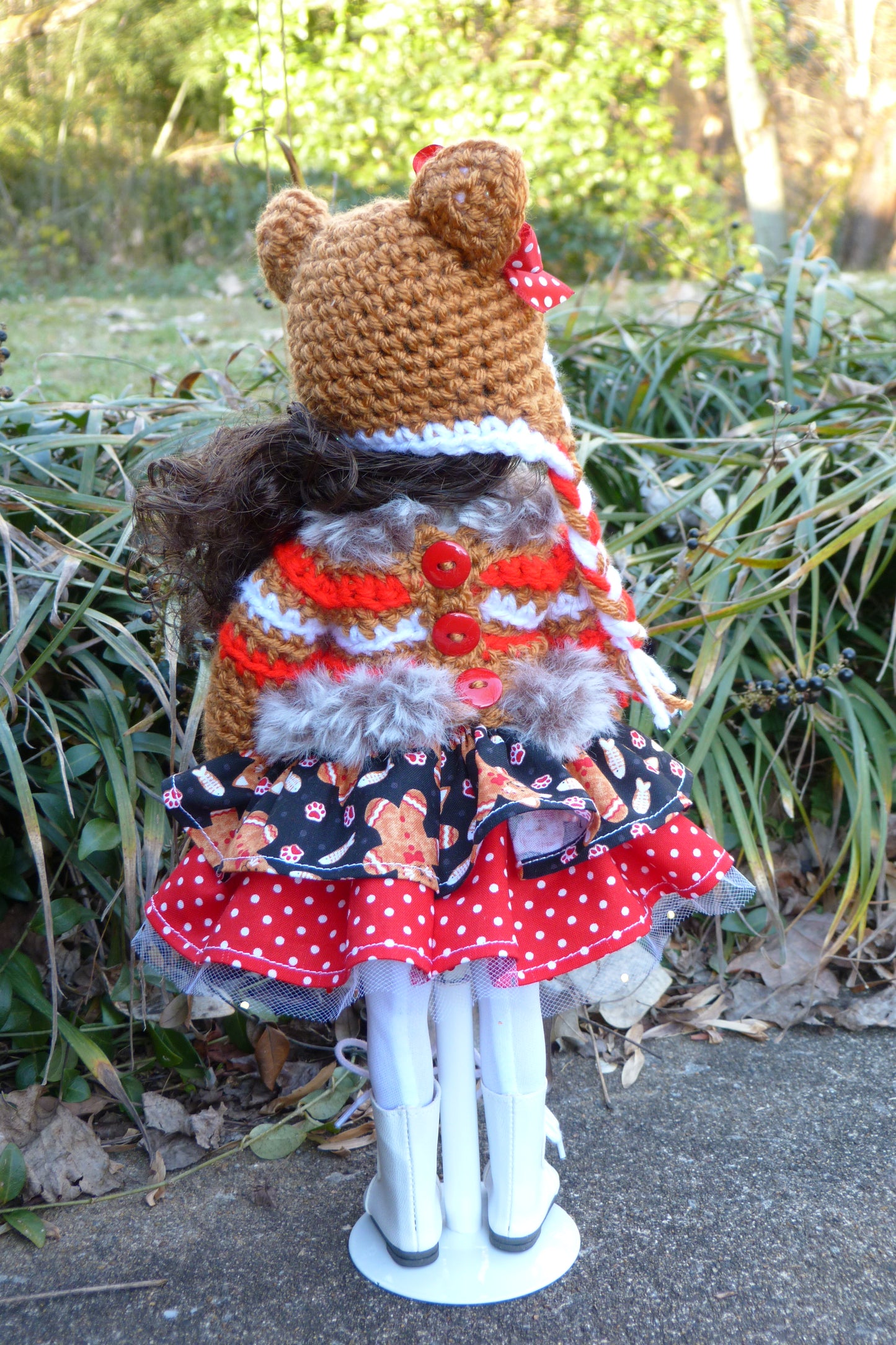 Gingerbread Cat Outfit