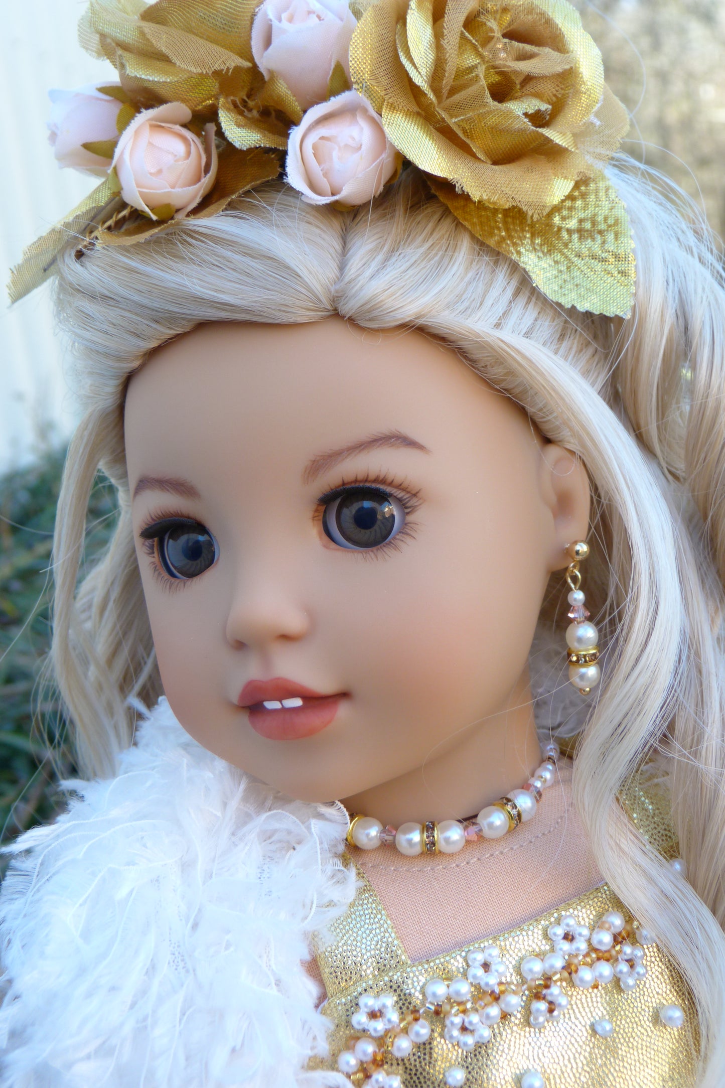 Custom American Girl Doll - Golden Princess Melody