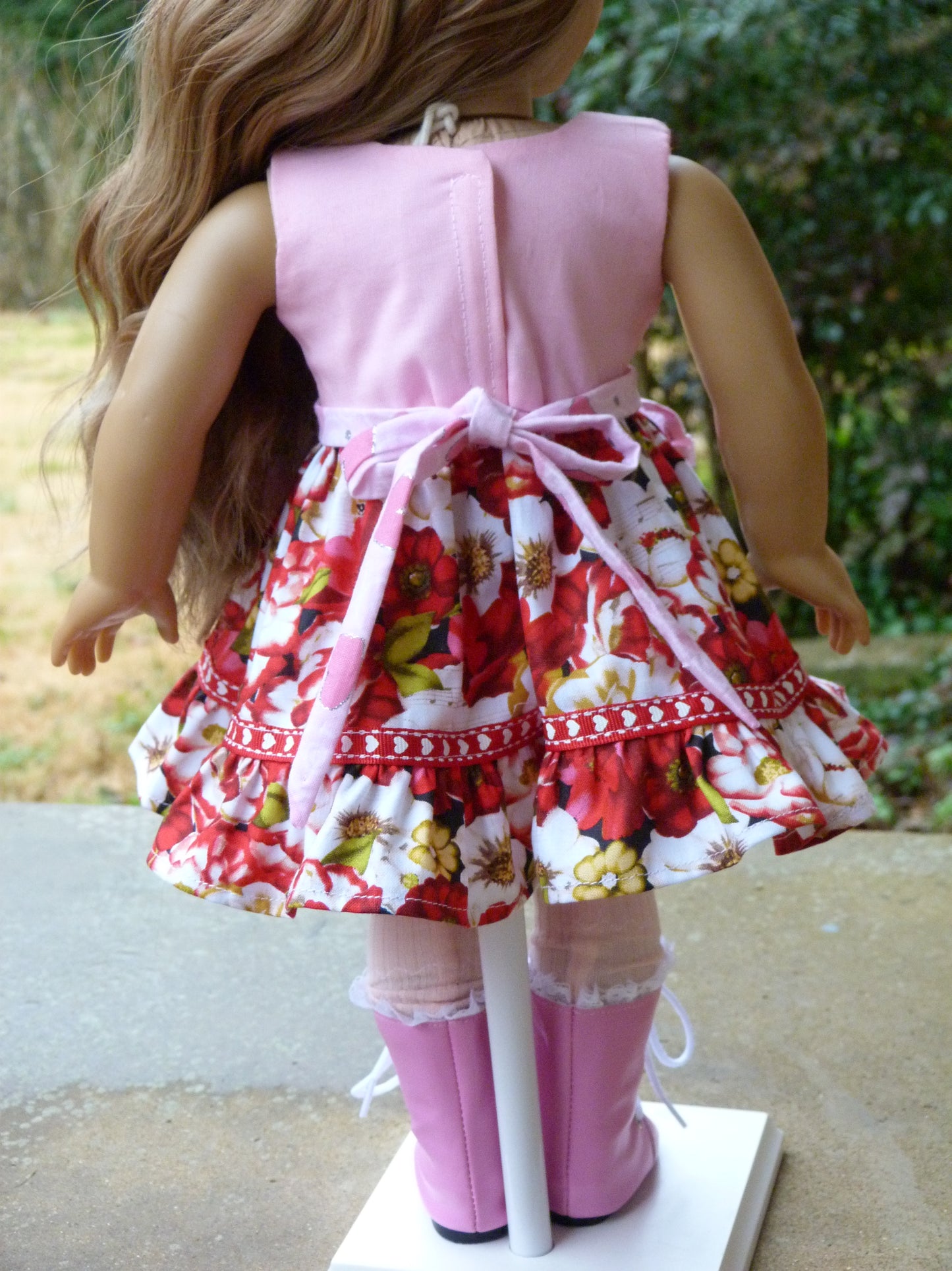 Valentine Outfit for 18 Inch American Girl Doll
