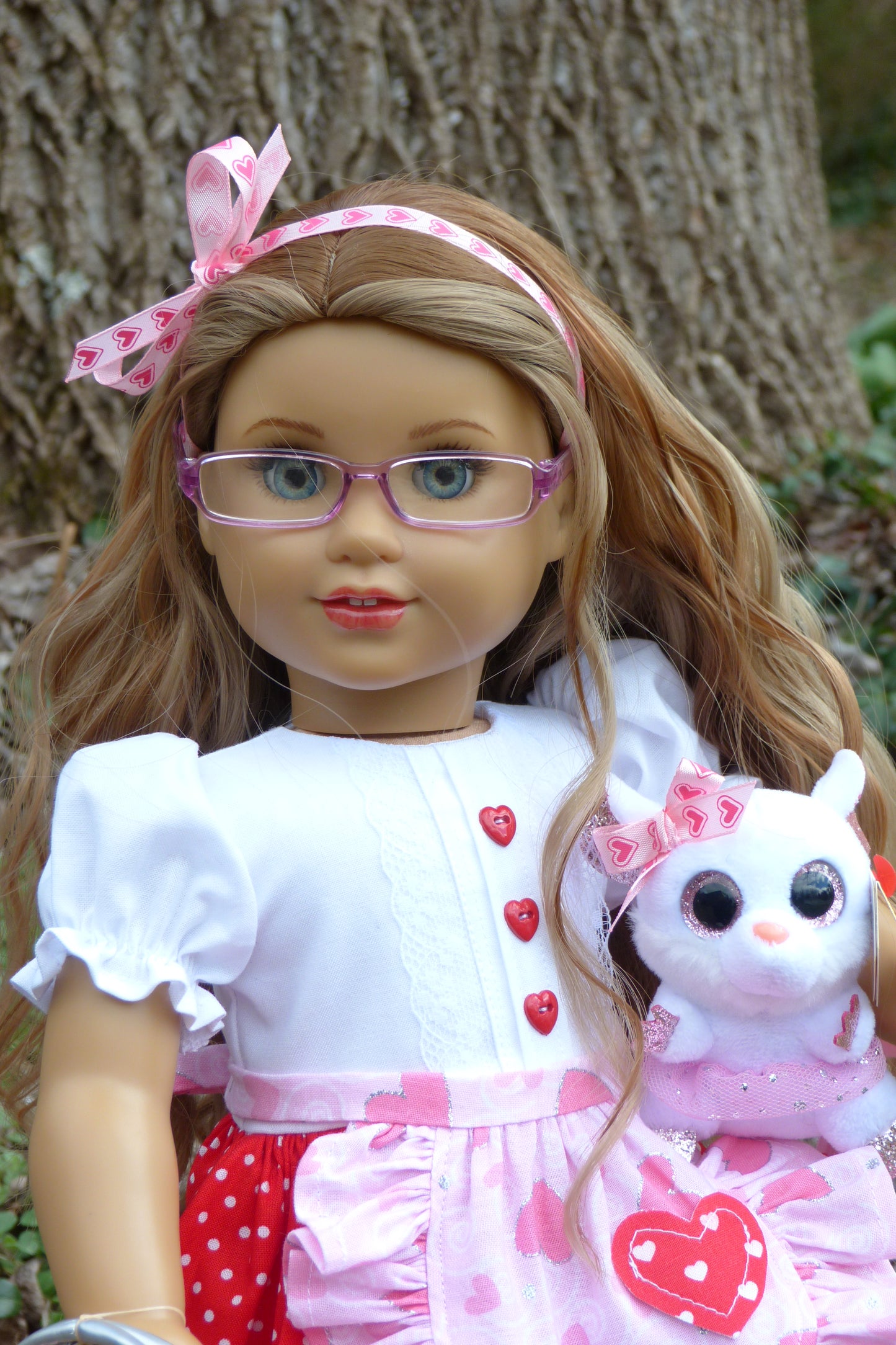 Sweetie Valentine Doll Outfit for 18 Inch AG Doll