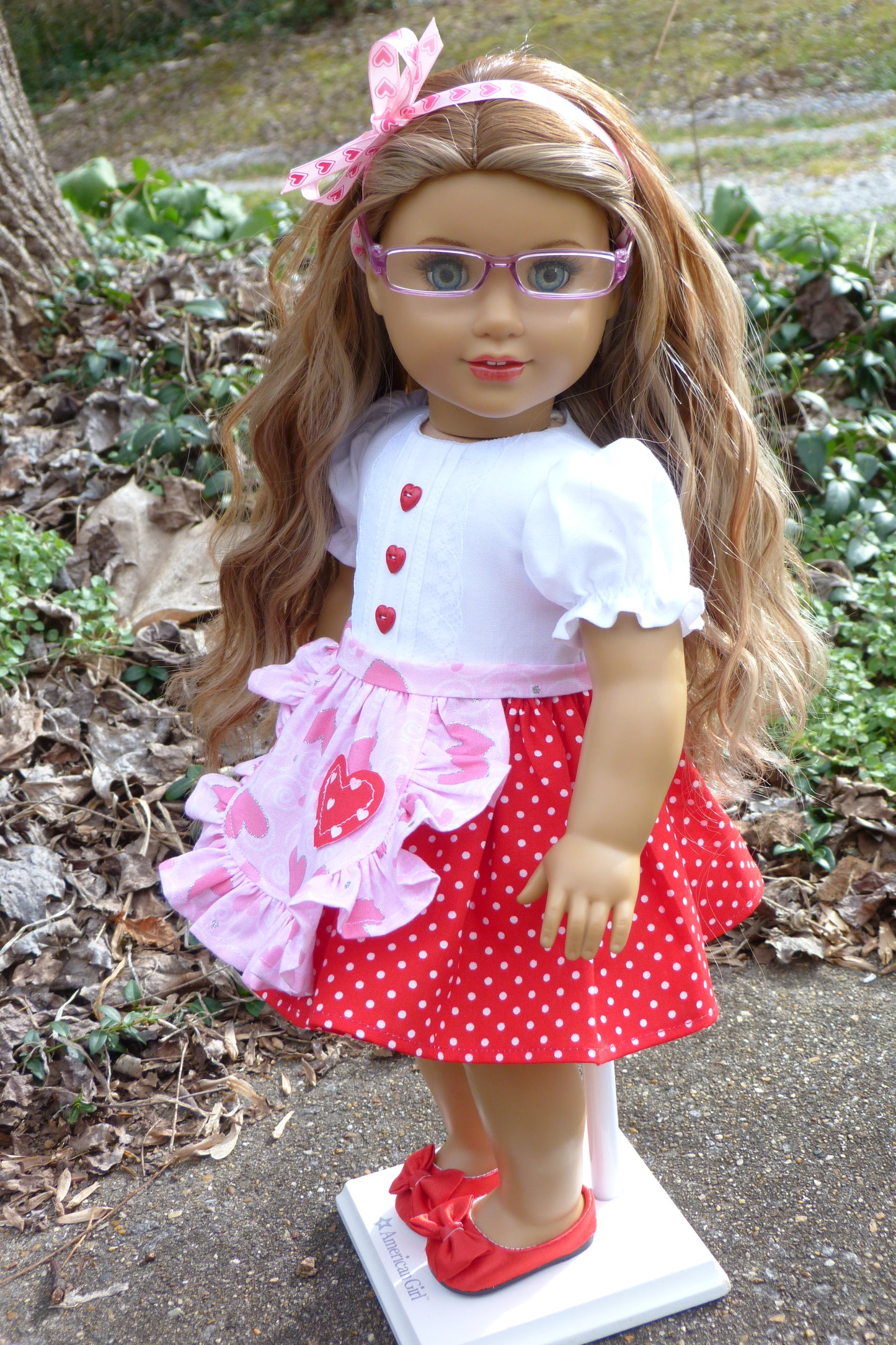 Sweetie Valentine Doll Outfit for 18 Inch AG Doll