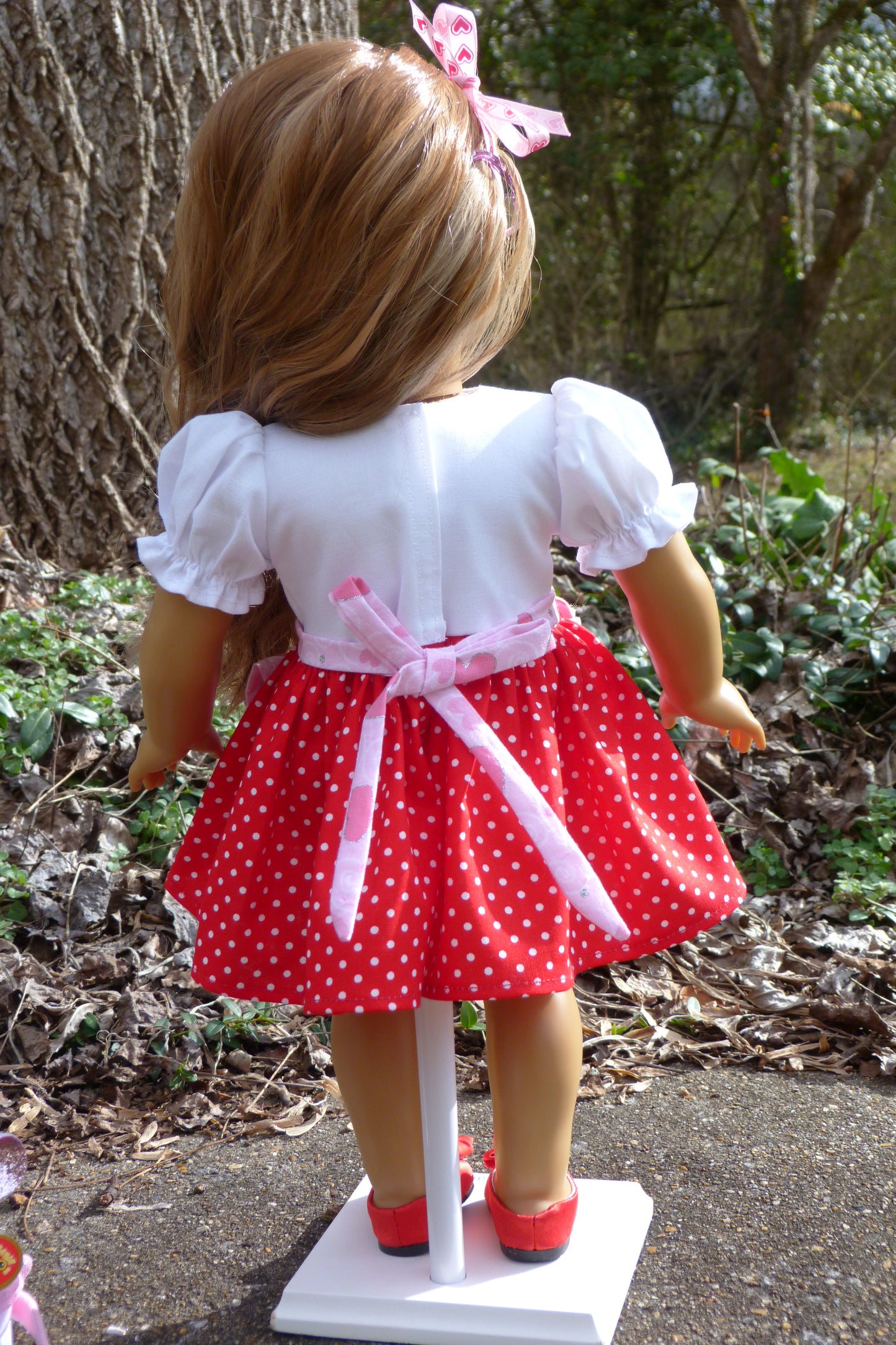 Sweetie Valentine Doll Outfit for 18 Inch AG Doll