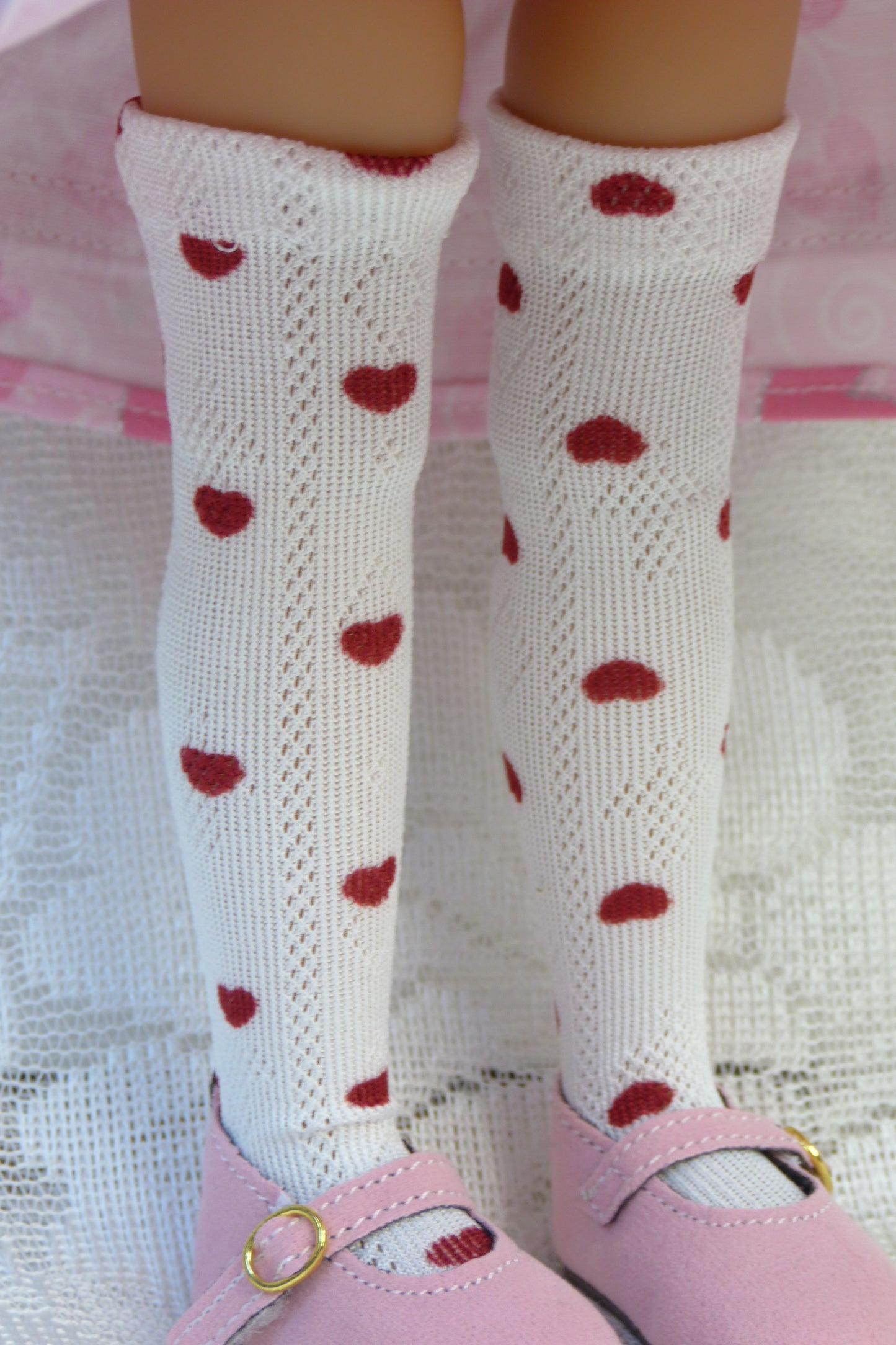 "I Love Ewe" Valentine Outfit for Ruby Red Fashion Friends 14.5 Inch Doll