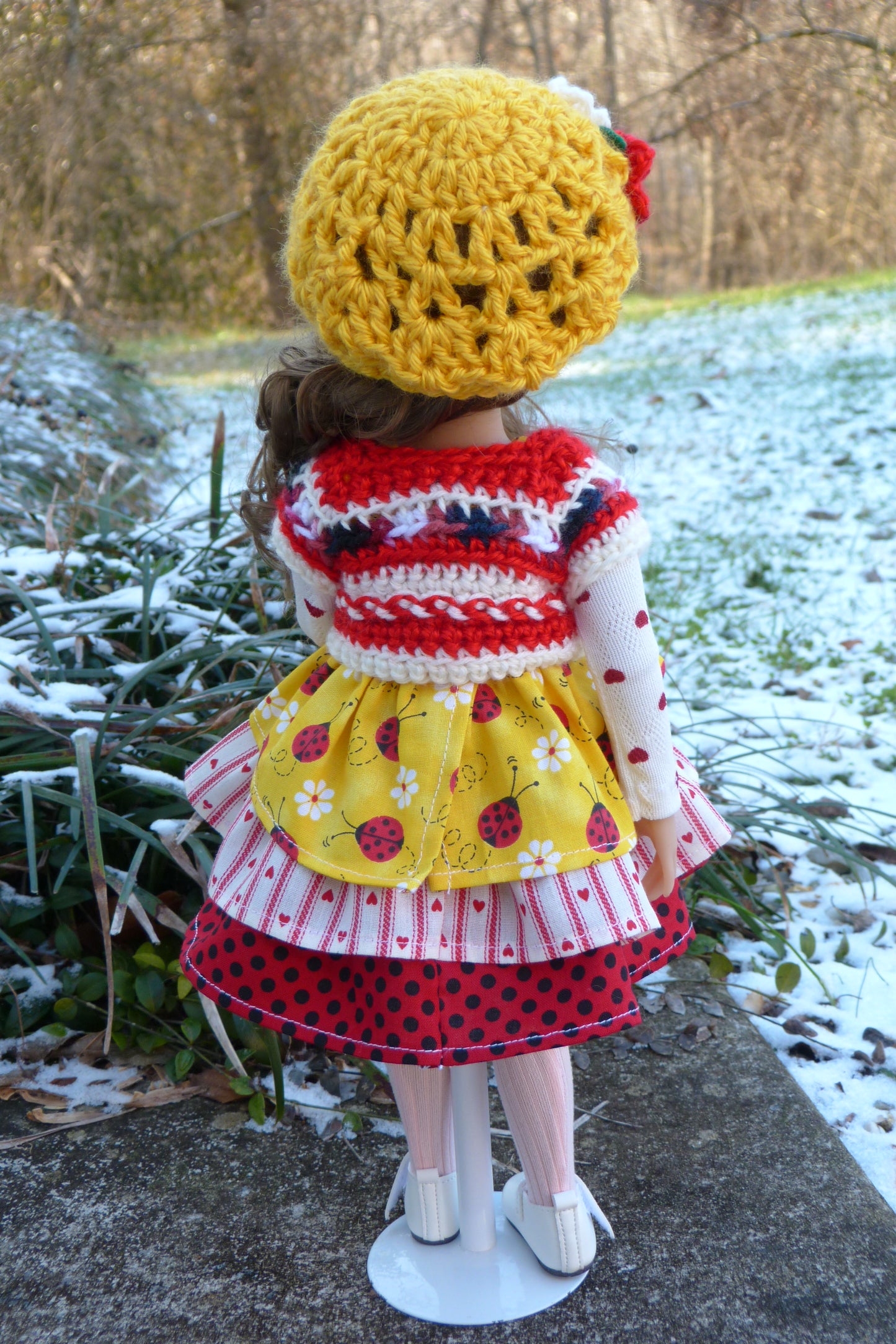 Lovebug Valentine Outfit for Ruby Red Fashion Friends 14.5 Inch Doll