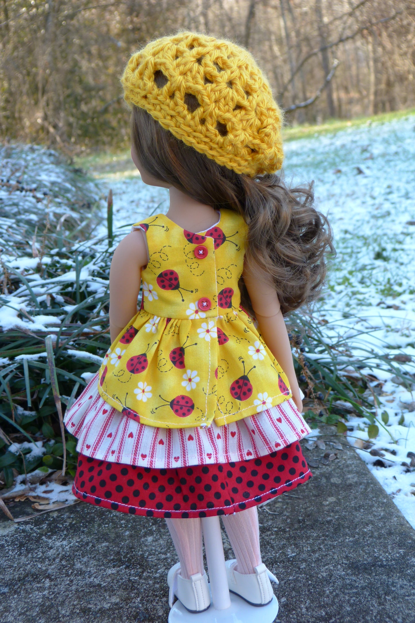 Lovebug Valentine Outfit for Ruby Red Fashion Friends 14.5 Inch Doll