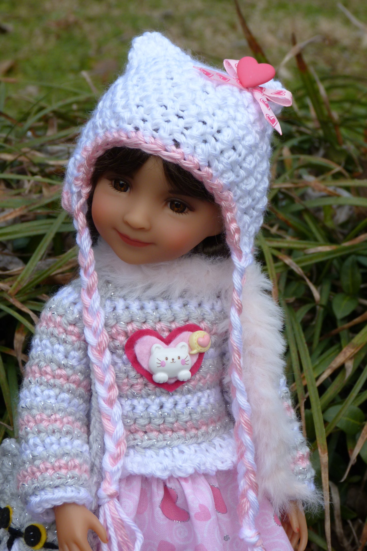 Cat Lover Outfit for Ruby Red Fashion Friends 14.5 Inch Doll
