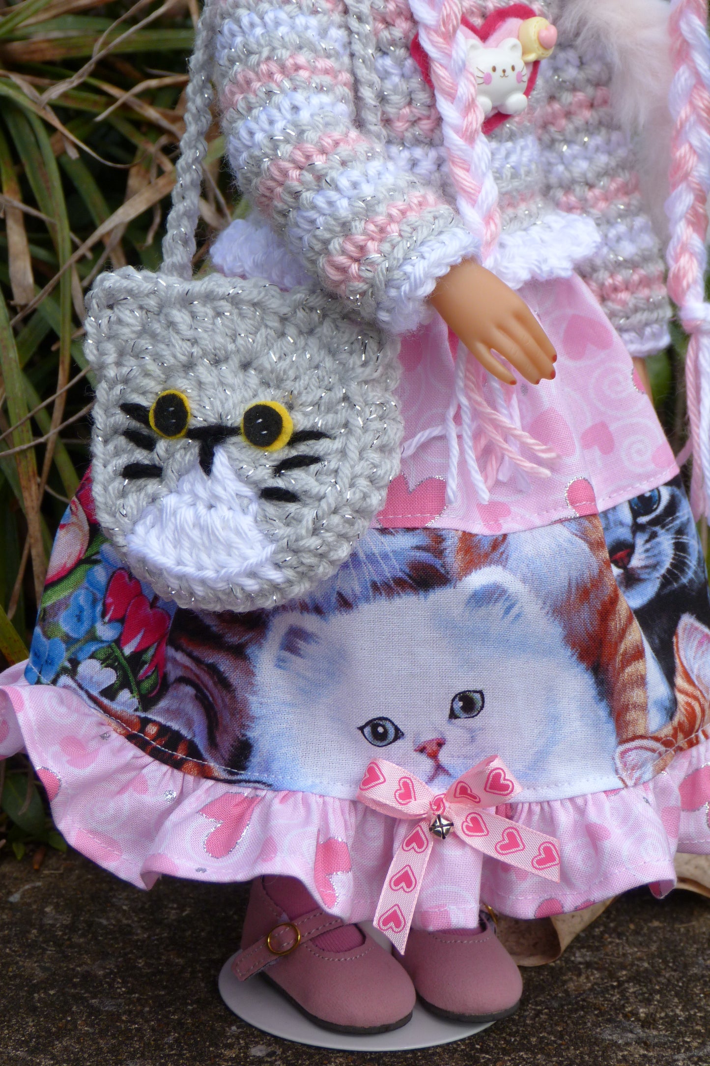Cat Lover Outfit for Ruby Red Fashion Friends 14.5 Inch Doll