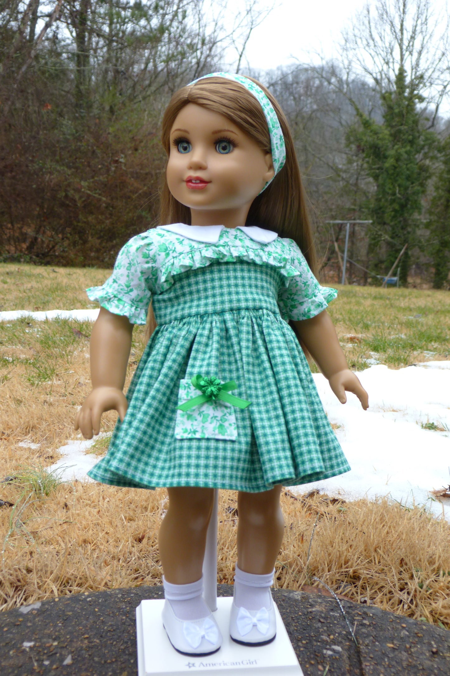 Irish Outfit for 18 Inch American Girl Doll