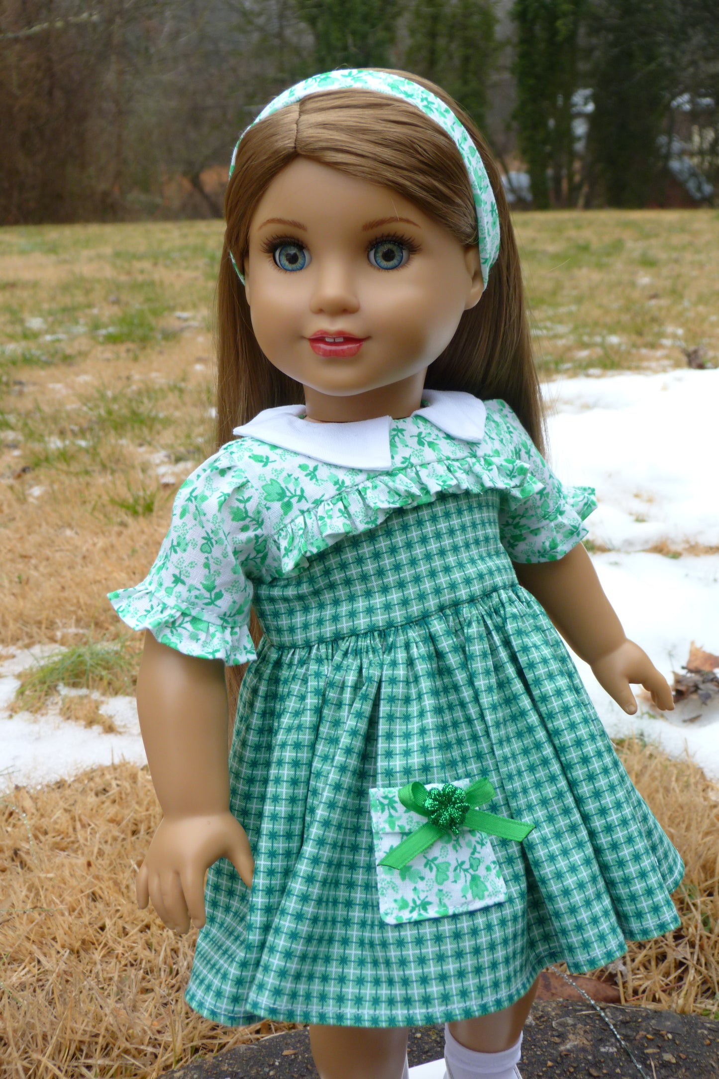 Irish Outfit for 18 Inch American Girl Doll