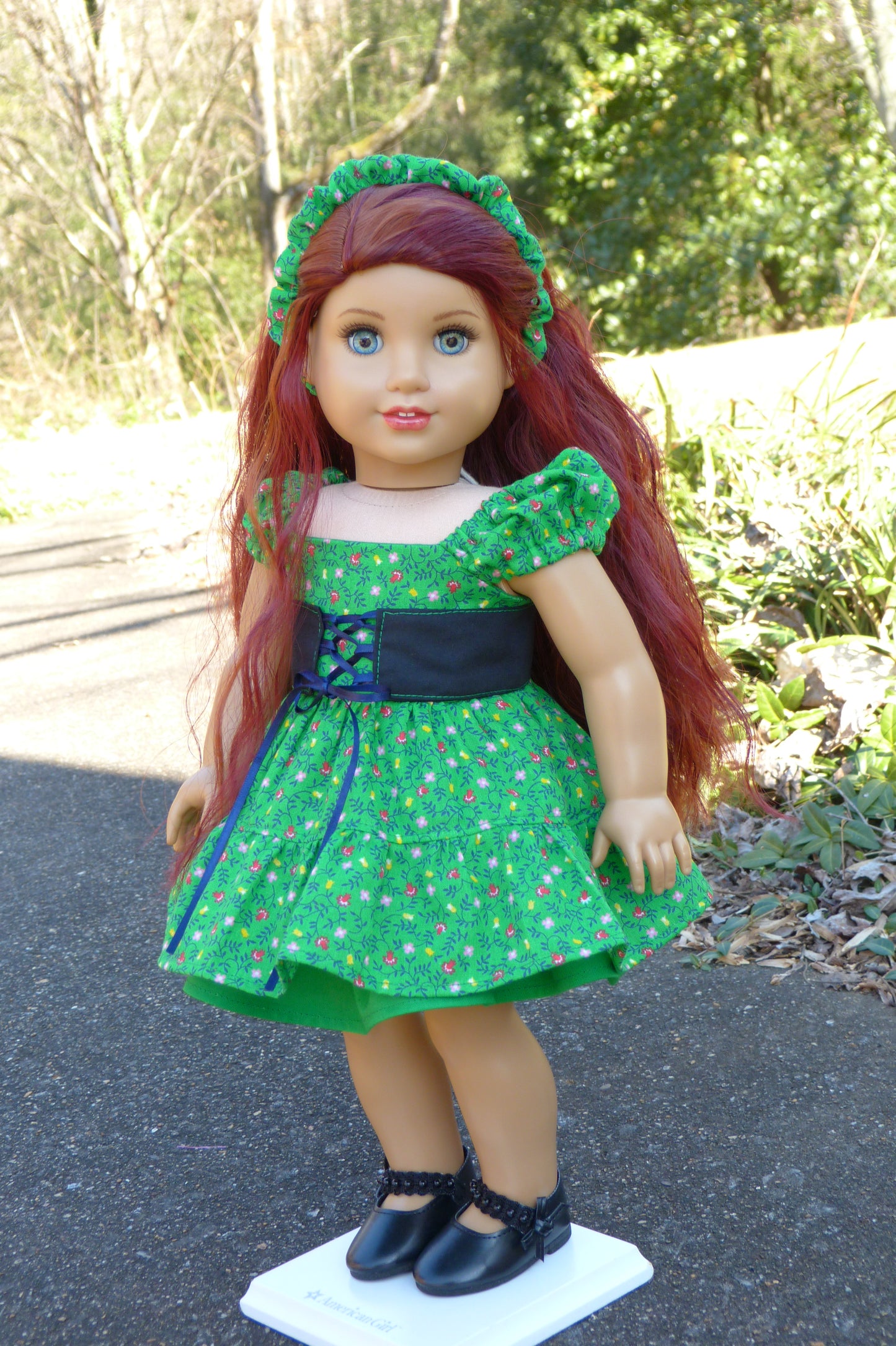Irish Meadow Outfit for 18 Inch American Girl Doll