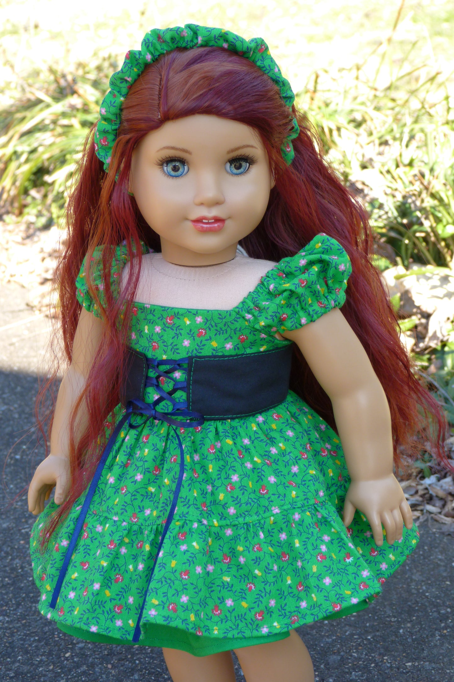 Irish Meadow Outfit for 18 Inch American Girl Doll