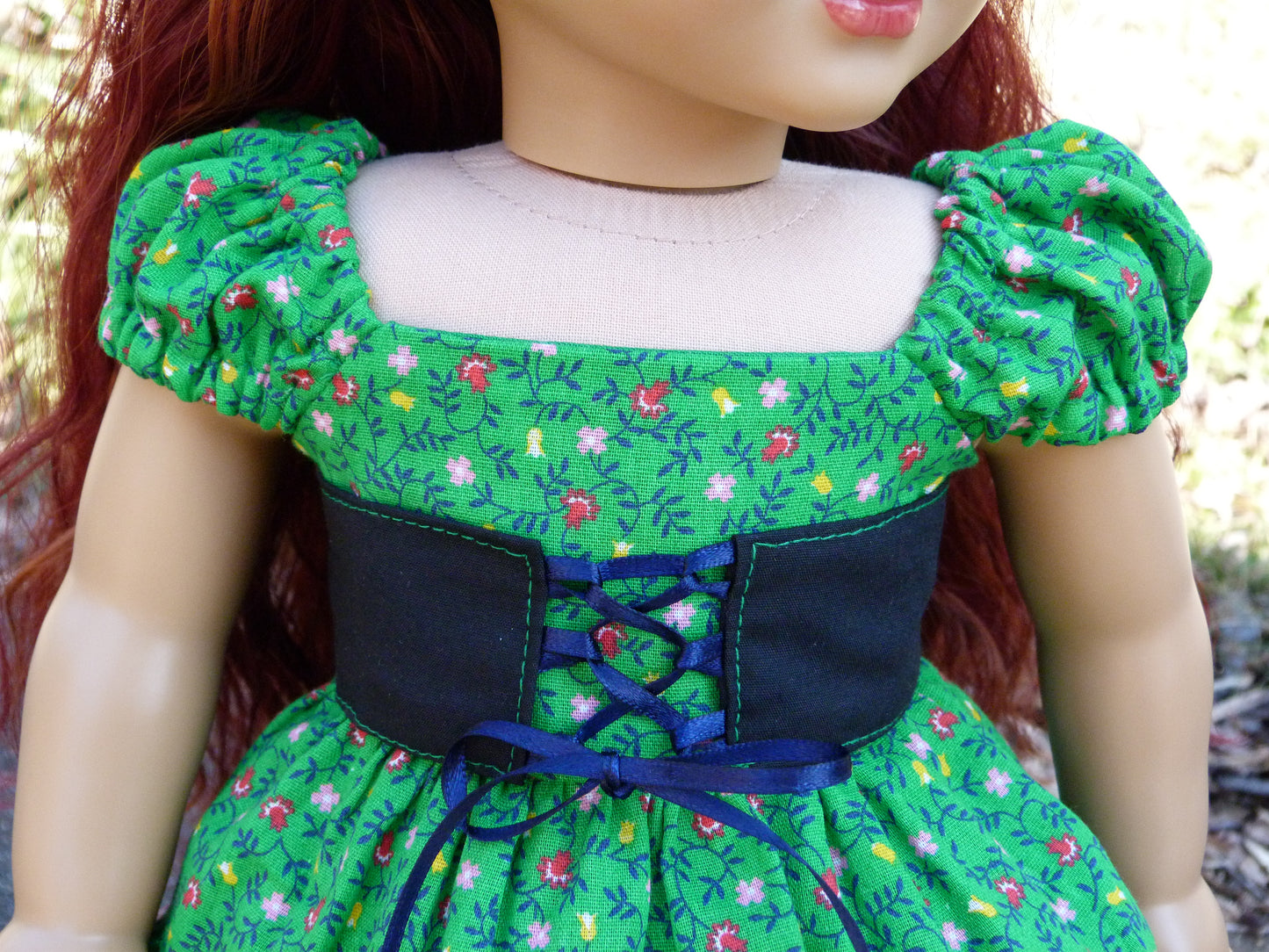 Irish Meadow Outfit for 18 Inch American Girl Doll