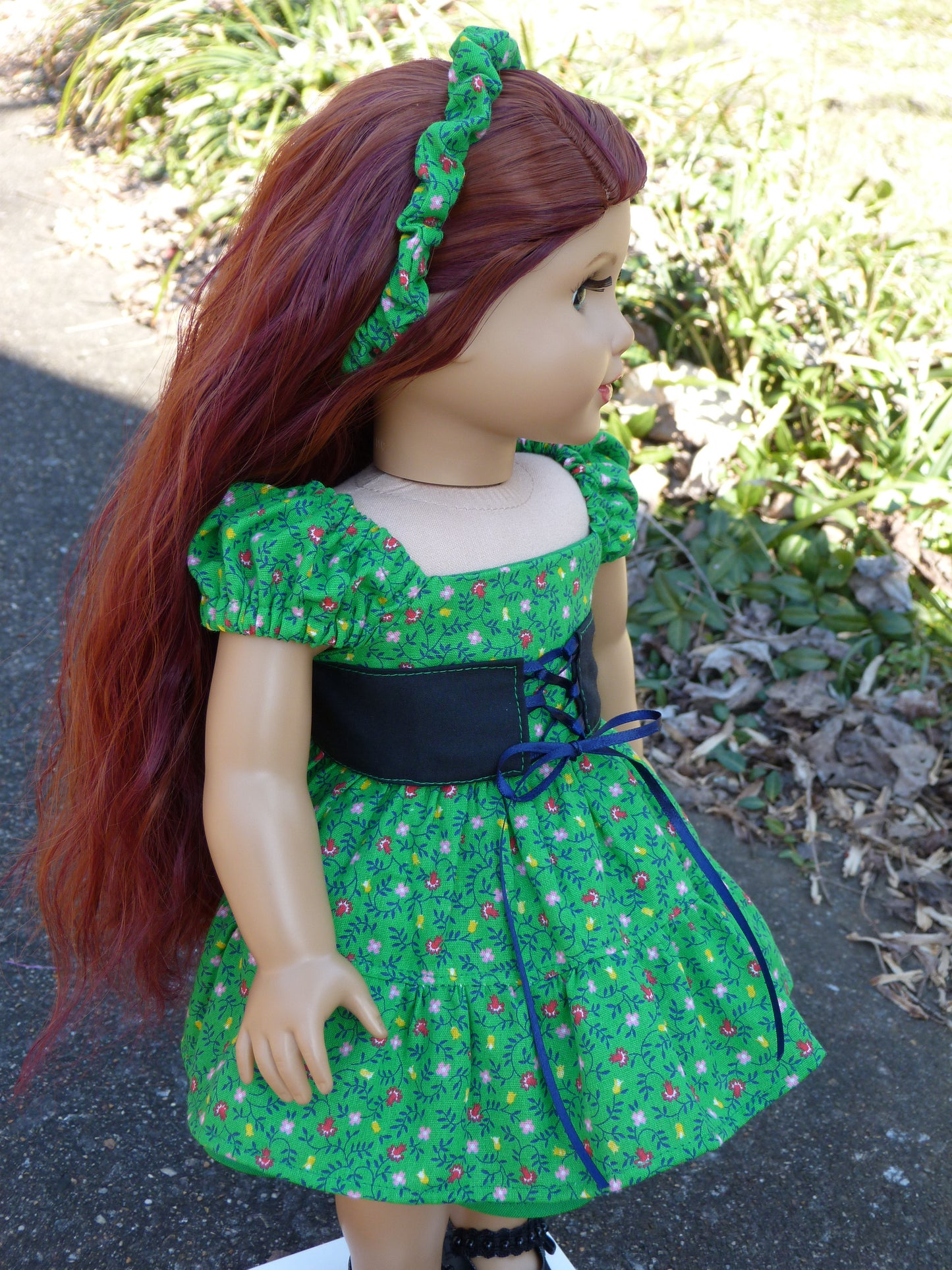Irish Meadow Outfit for 18 Inch American Girl Doll