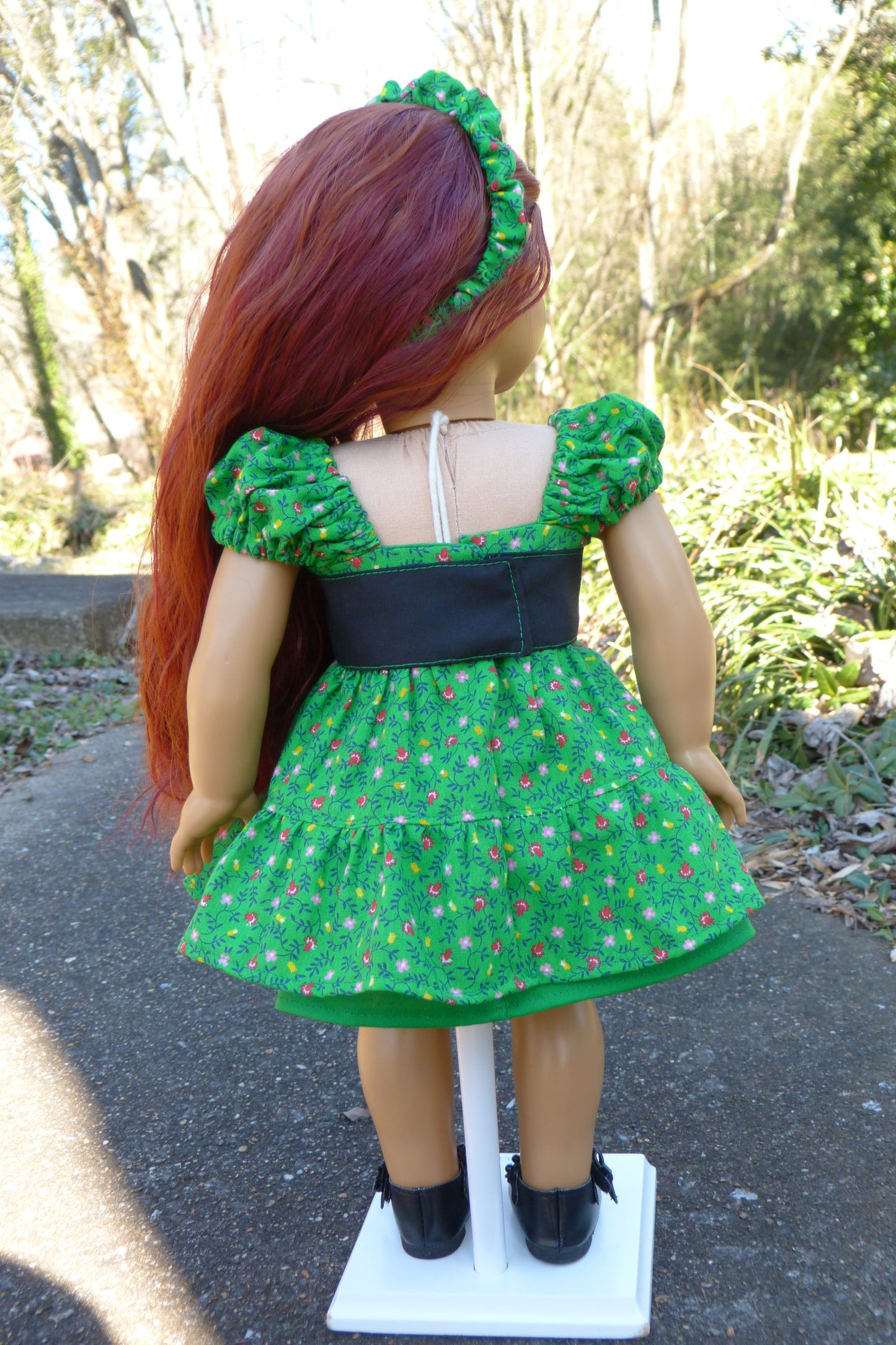 Irish Meadow Outfit for 18 Inch American Girl Doll