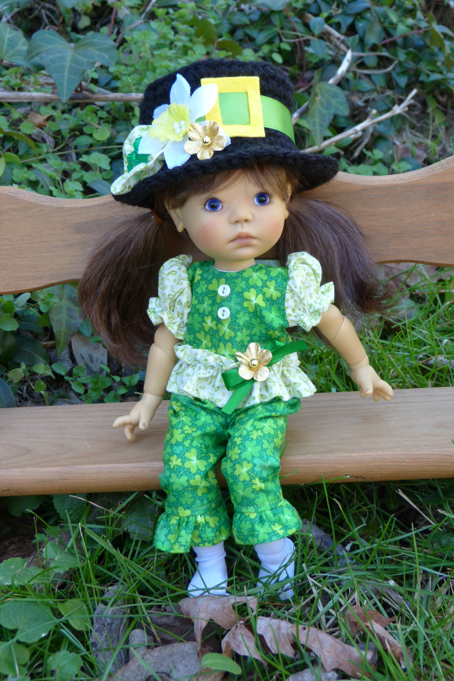 Leprechaun Outfit for 11 Inch Dumpling Meadowdoll