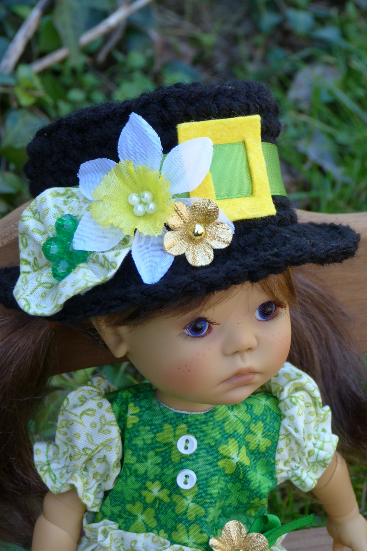 Leprechaun Outfit for 11 Inch Dumpling Meadowdoll