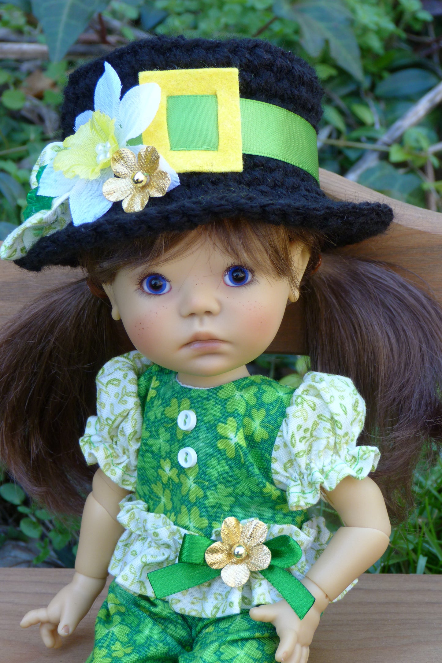 Leprechaun Outfit for 11 Inch Dumpling Meadowdoll