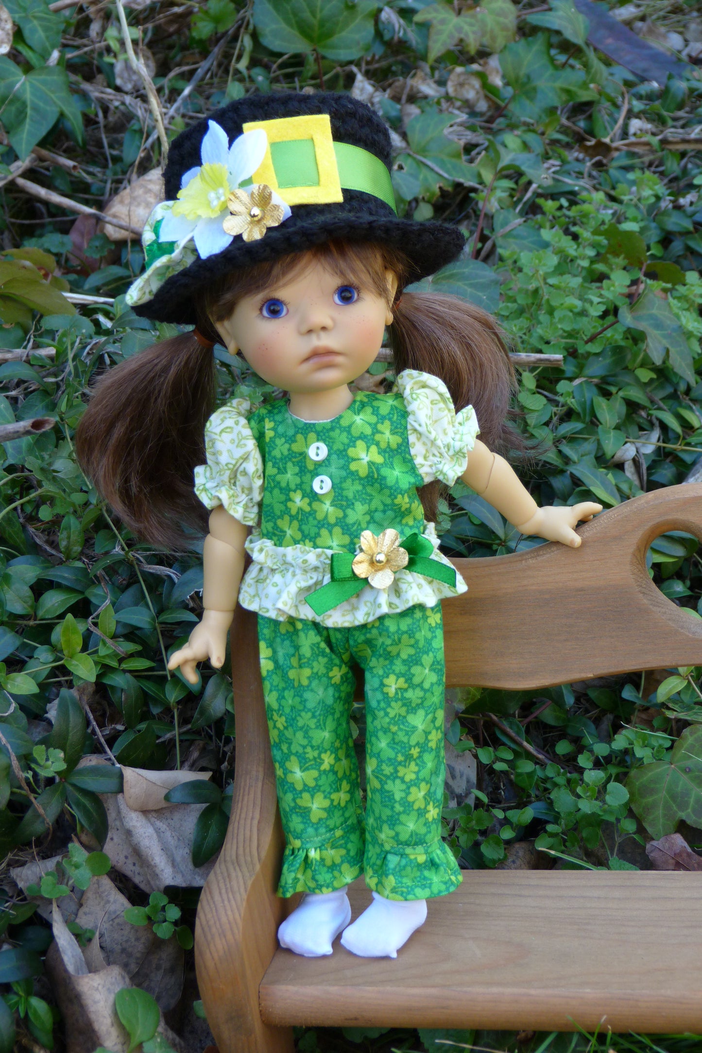Leprechaun Outfit for 11 Inch Dumpling Meadowdoll