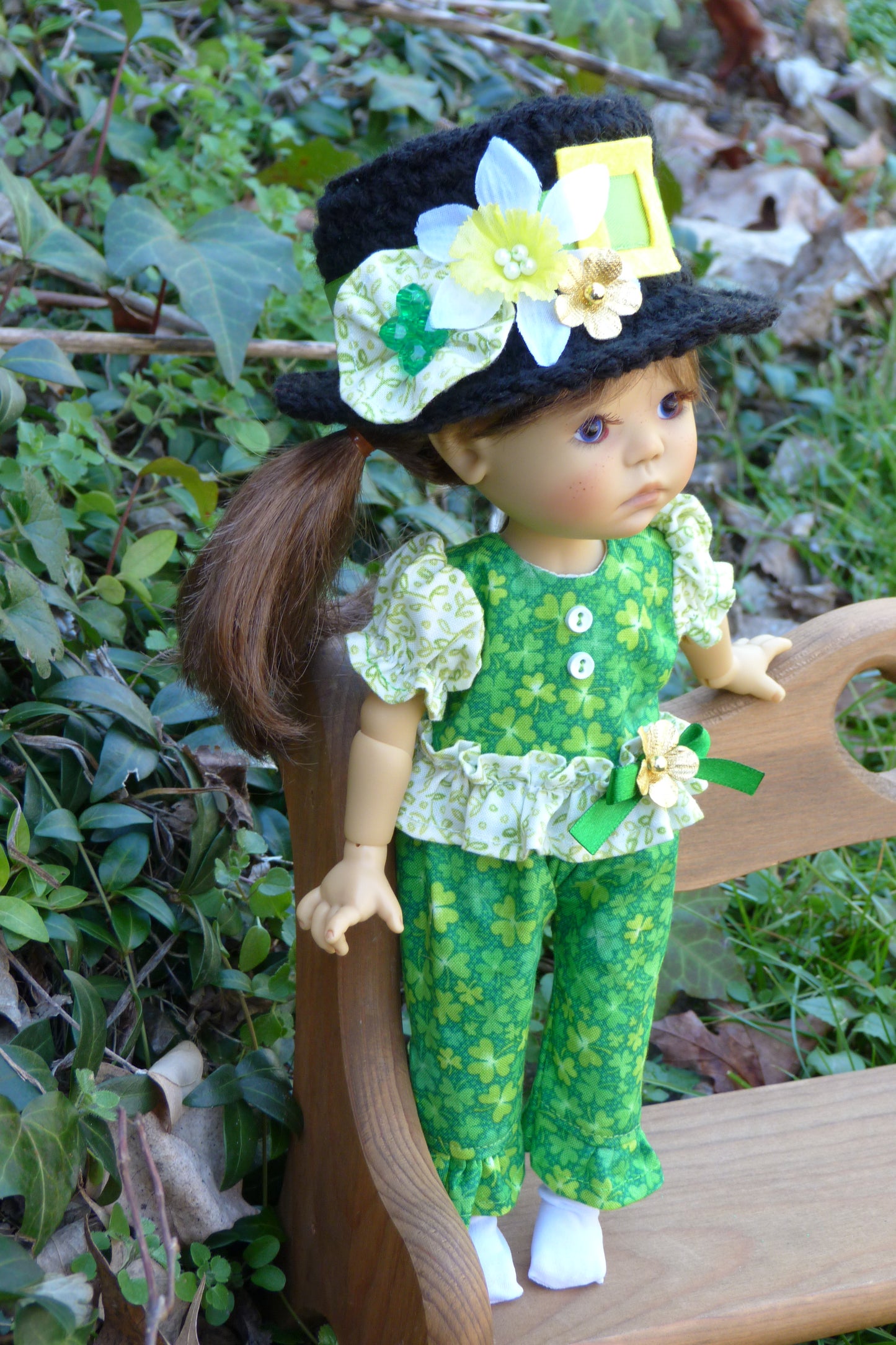 Leprechaun Outfit for 11 Inch Dumpling Meadowdoll