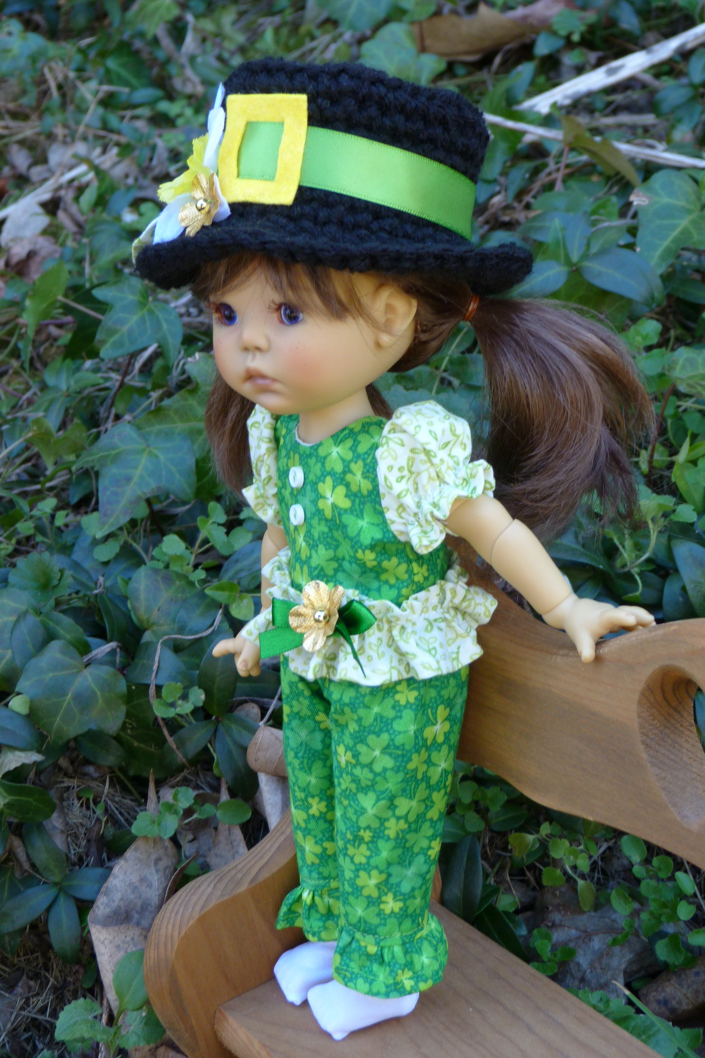 Leprechaun Outfit for 11 Inch Dumpling Meadowdoll