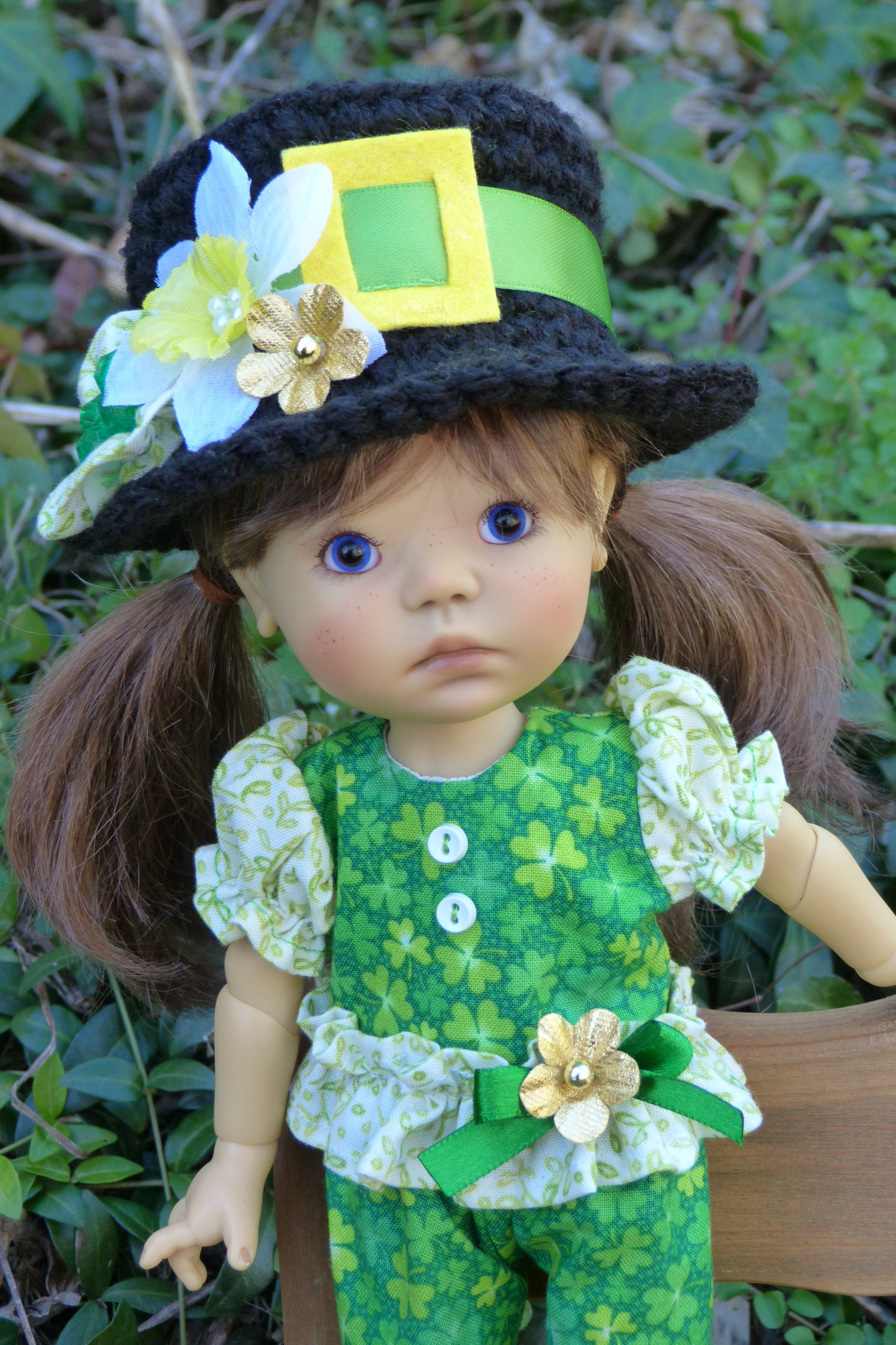 Leprechaun Outfit for 11 Inch Dumpling Meadowdoll