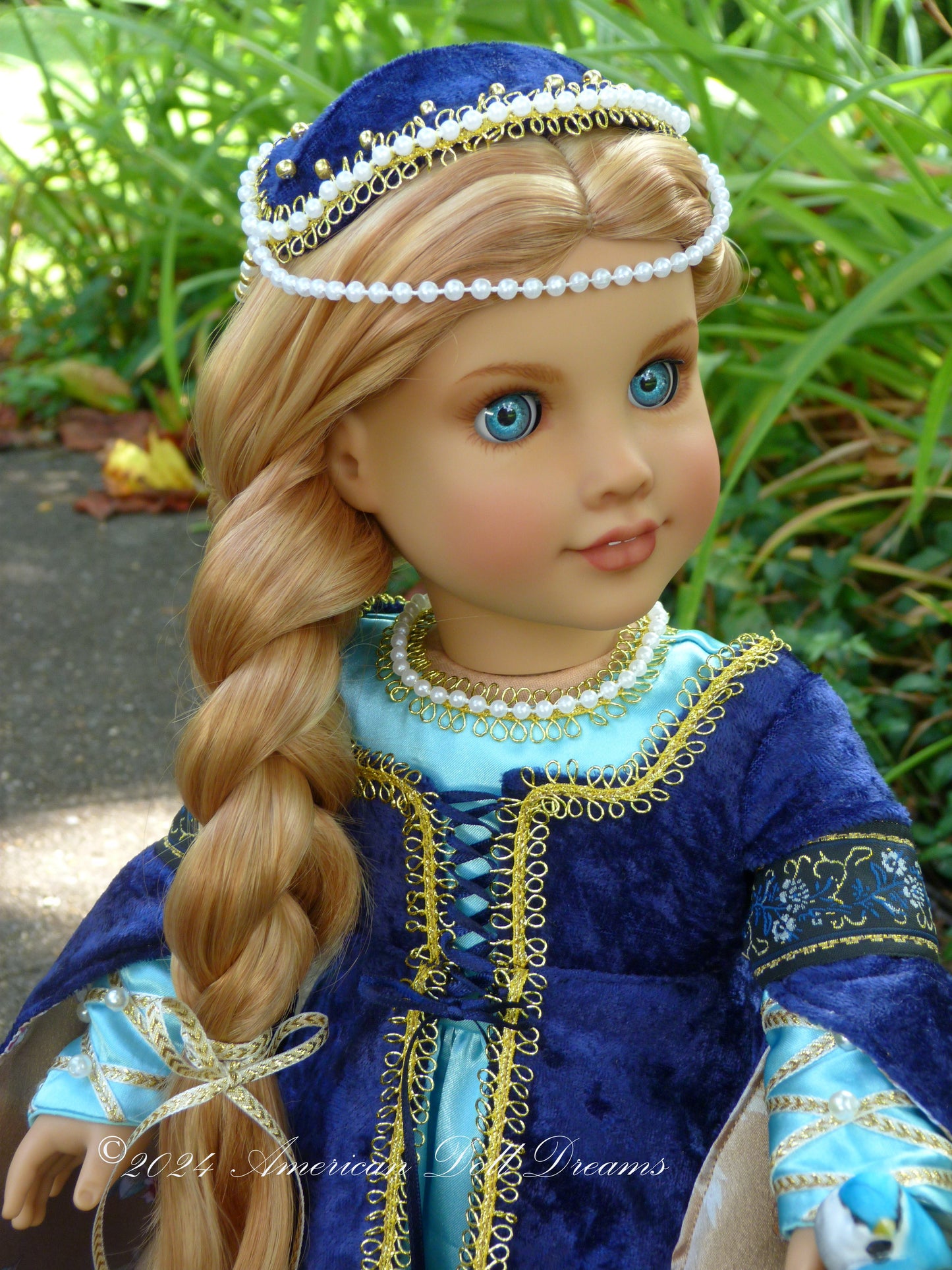 OOAK American Girl 18 Inch Doll Custom Medieval Princess Rapunzel