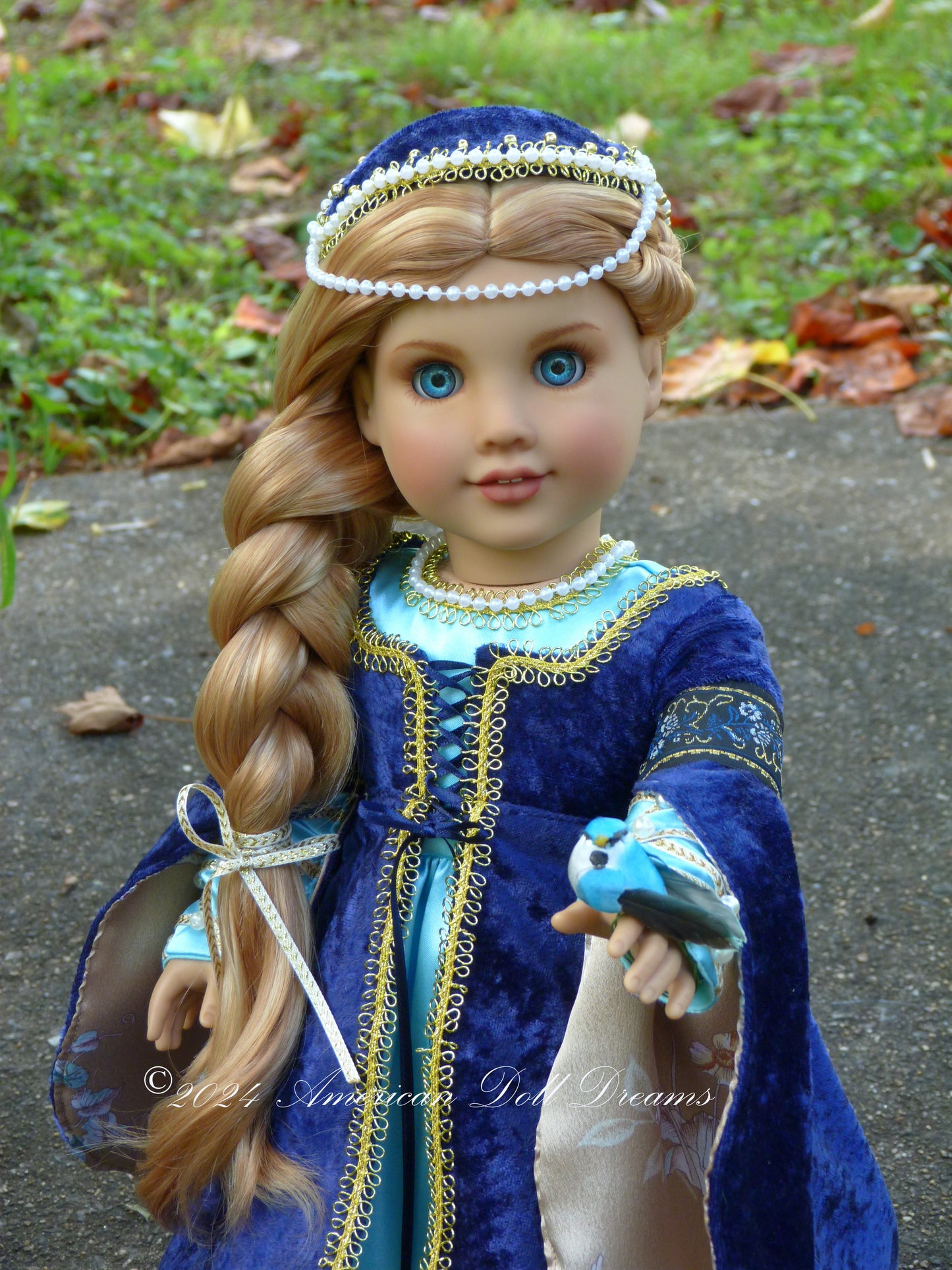 OOAK American Girl 18 Inch Doll Custom Medieval Princess Rapunzel