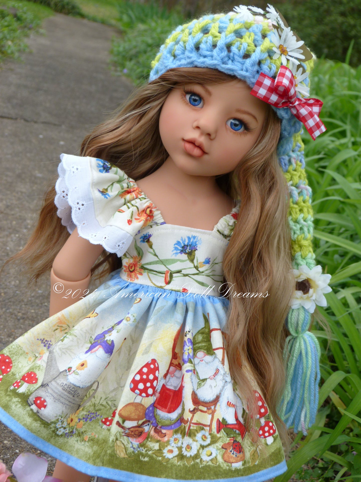 Summer OOAK Custom Gotz 19.5 Inch Doll Sophia Repaint