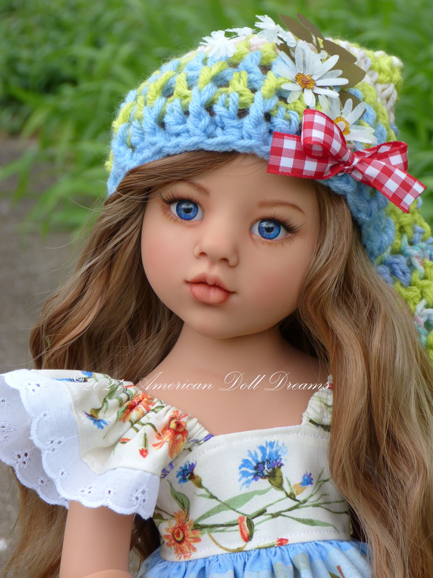 Summer OOAK Custom Gotz 19.5 Inch Doll Sophia Repaint