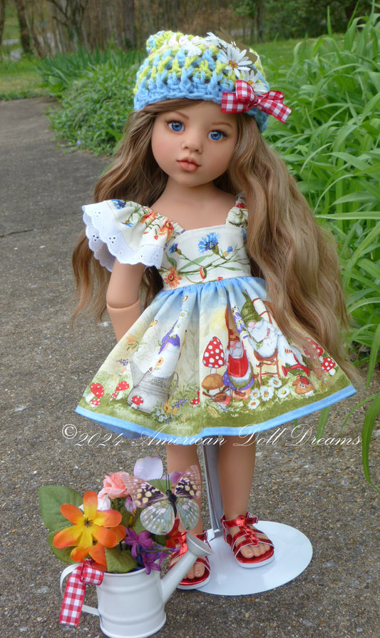 Summer OOAK Custom Gotz 19.5 Inch Doll Sophia Repaint