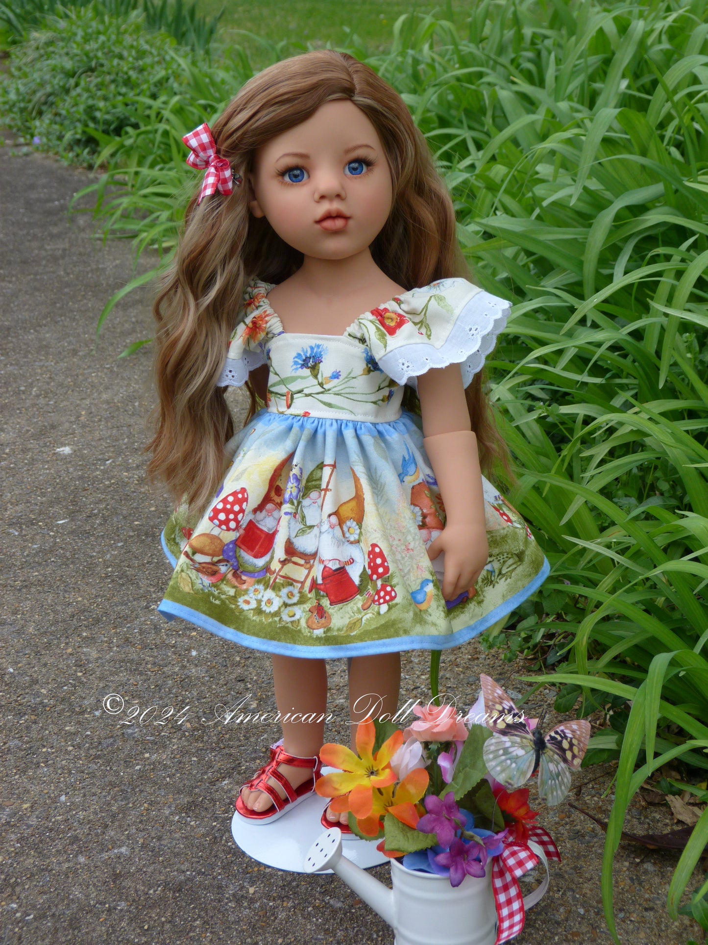 Summer OOAK Custom Gotz 19.5 Inch Doll Sophia Repaint