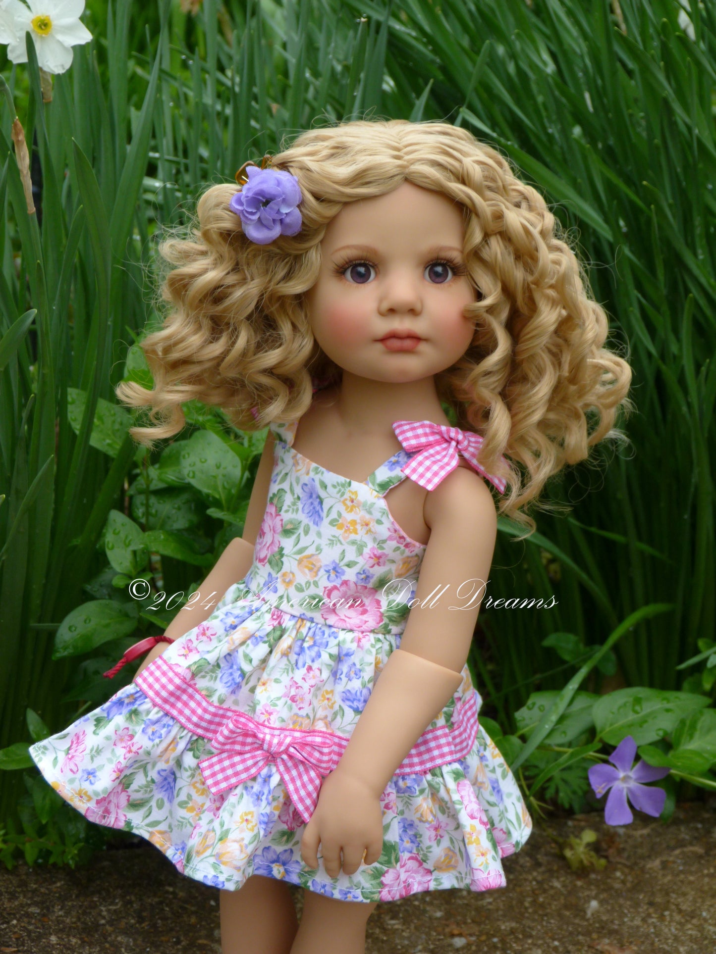 Shirley OOAK Custom Gotz 19.5 Inch Doll Ella Repaint