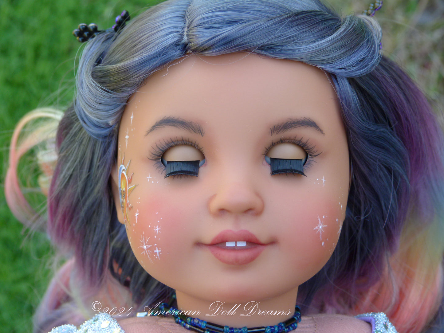 OOAK American Girl Custom 2024 Solar Eclipse Doll Solara