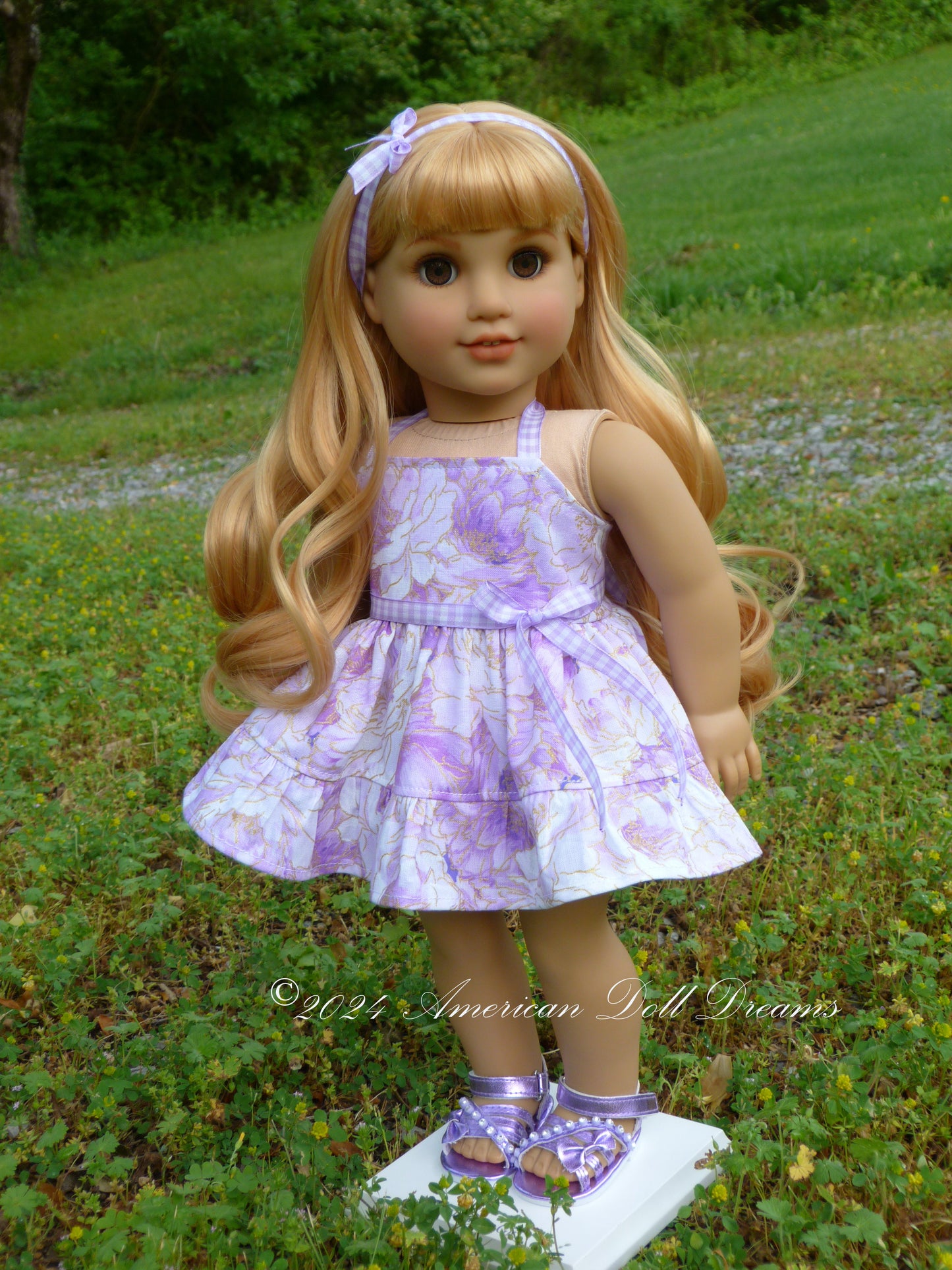 OOAK American Girl 18 Inch Doll Custom Violetta