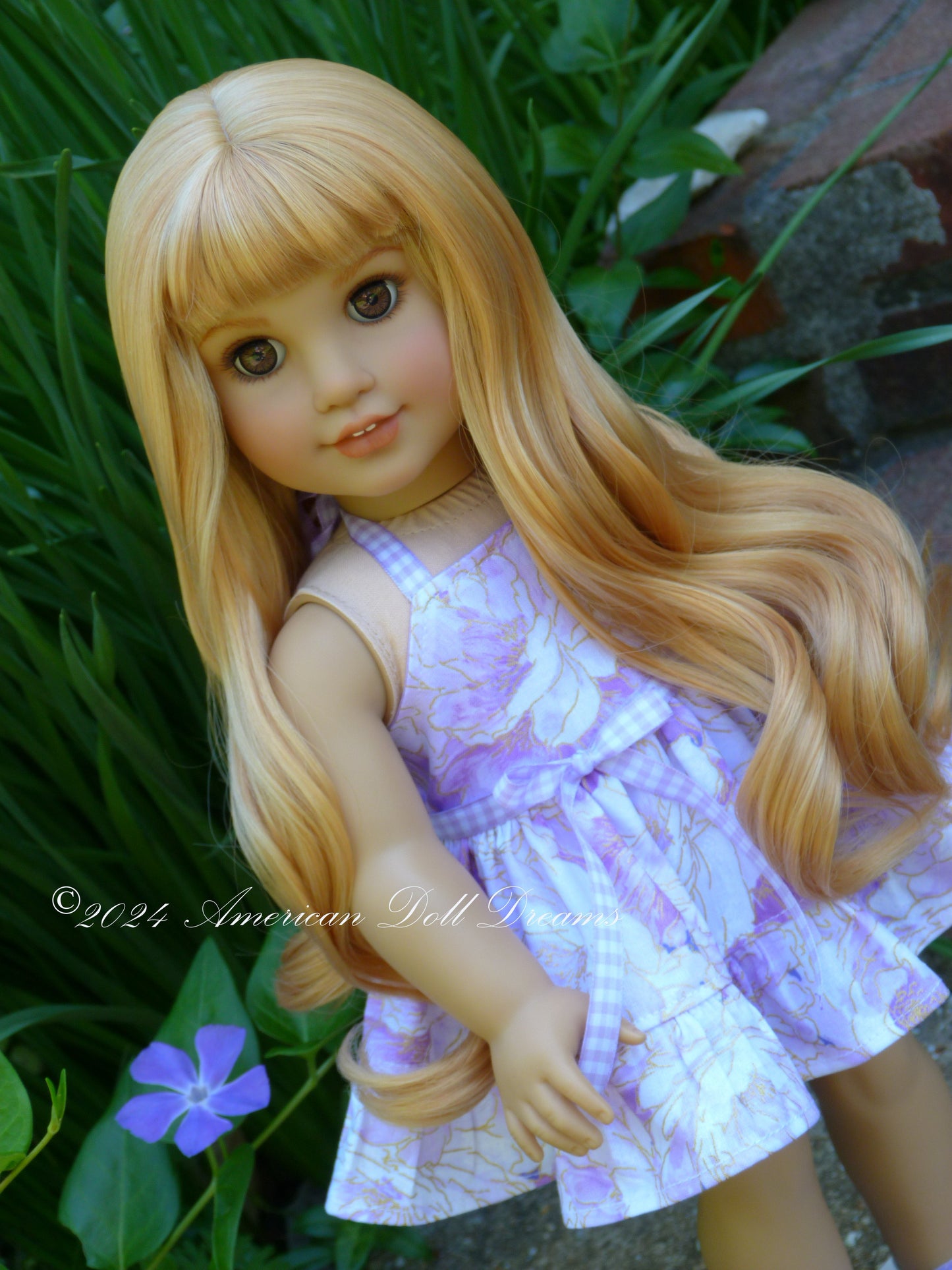 OOAK American Girl 18 Inch Doll Custom Violetta