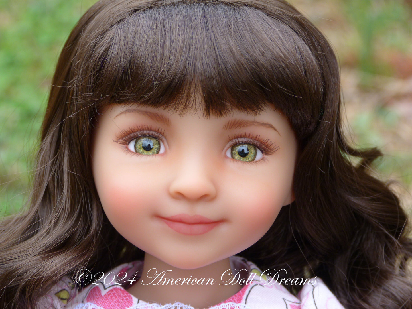 OOAK Ruby Red Fashion Friends 14.5 Inch Doll Freida Repaint - Valerie