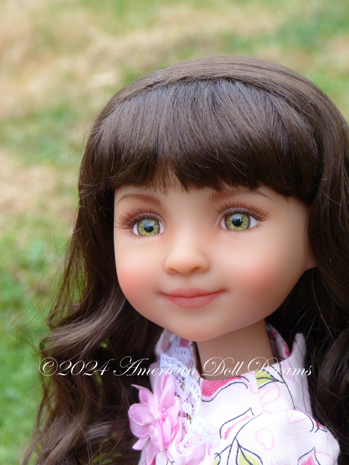 OOAK Ruby Red Fashion Friends 14.5 Inch Doll Freida Repaint - Valerie