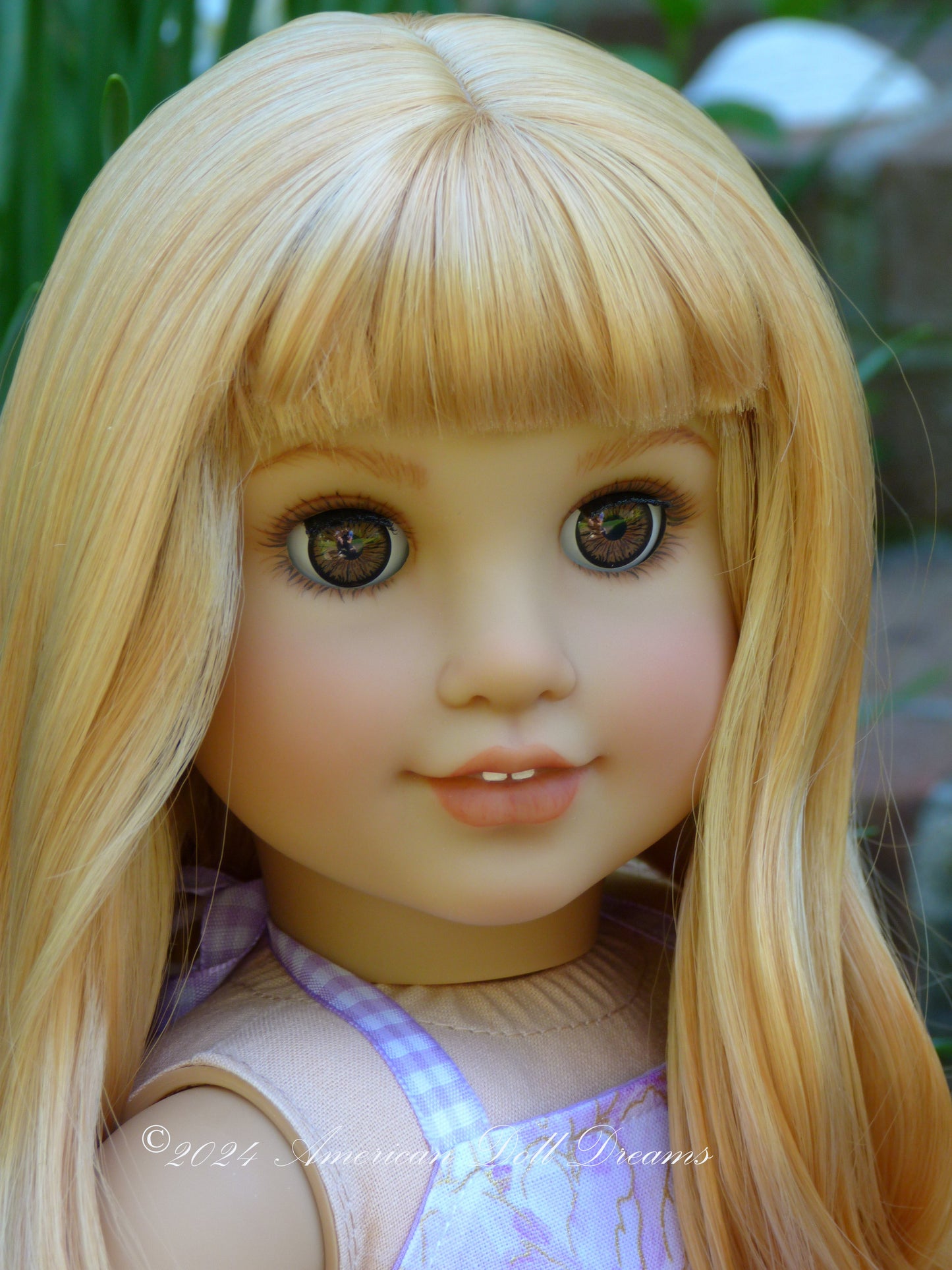 OOAK American Girl 18 Inch Doll Custom Violetta