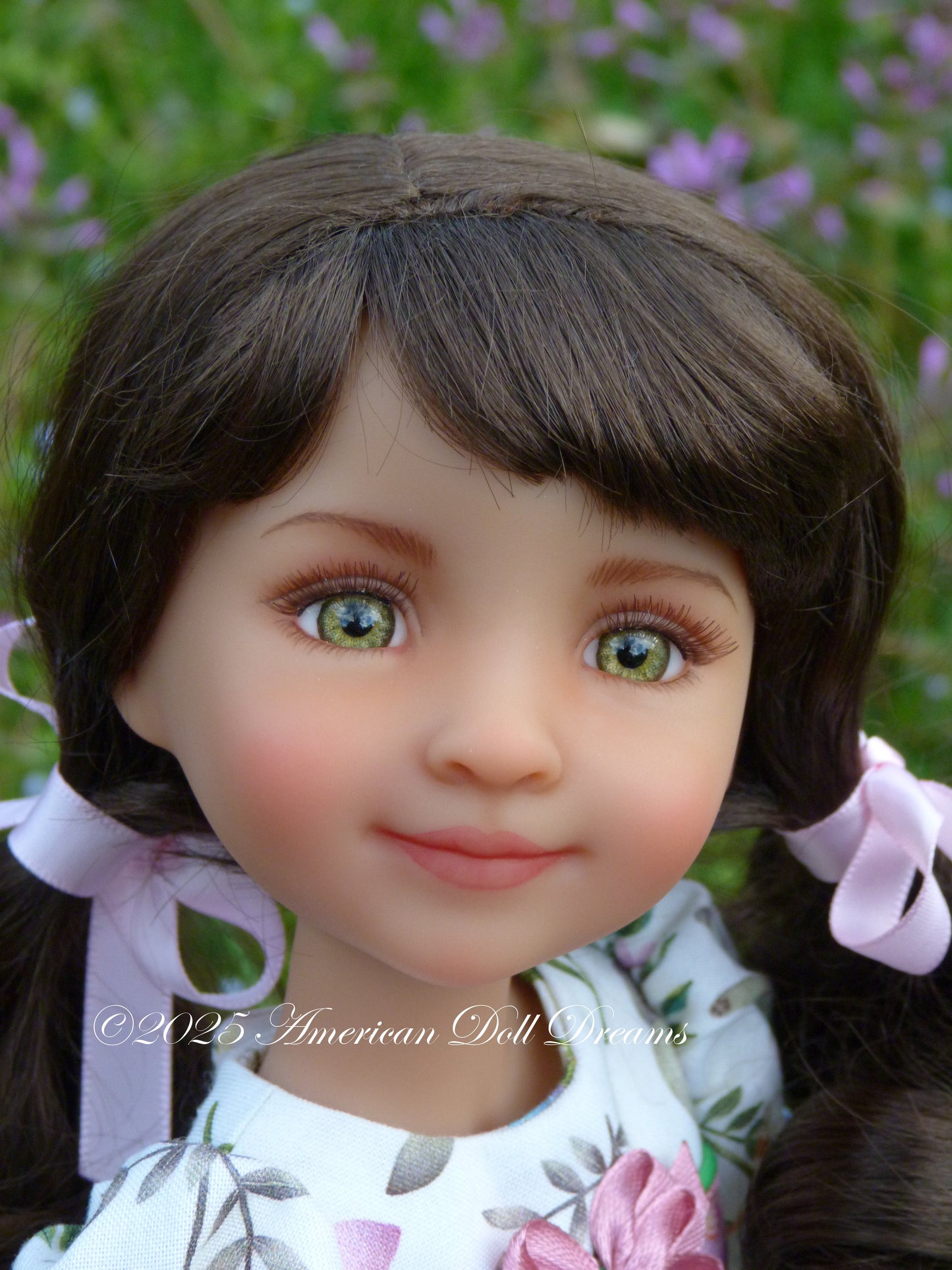 OOAK Ruby Red Fashion Friends 14.5 Inch Doll Freida Repaint - Valerie