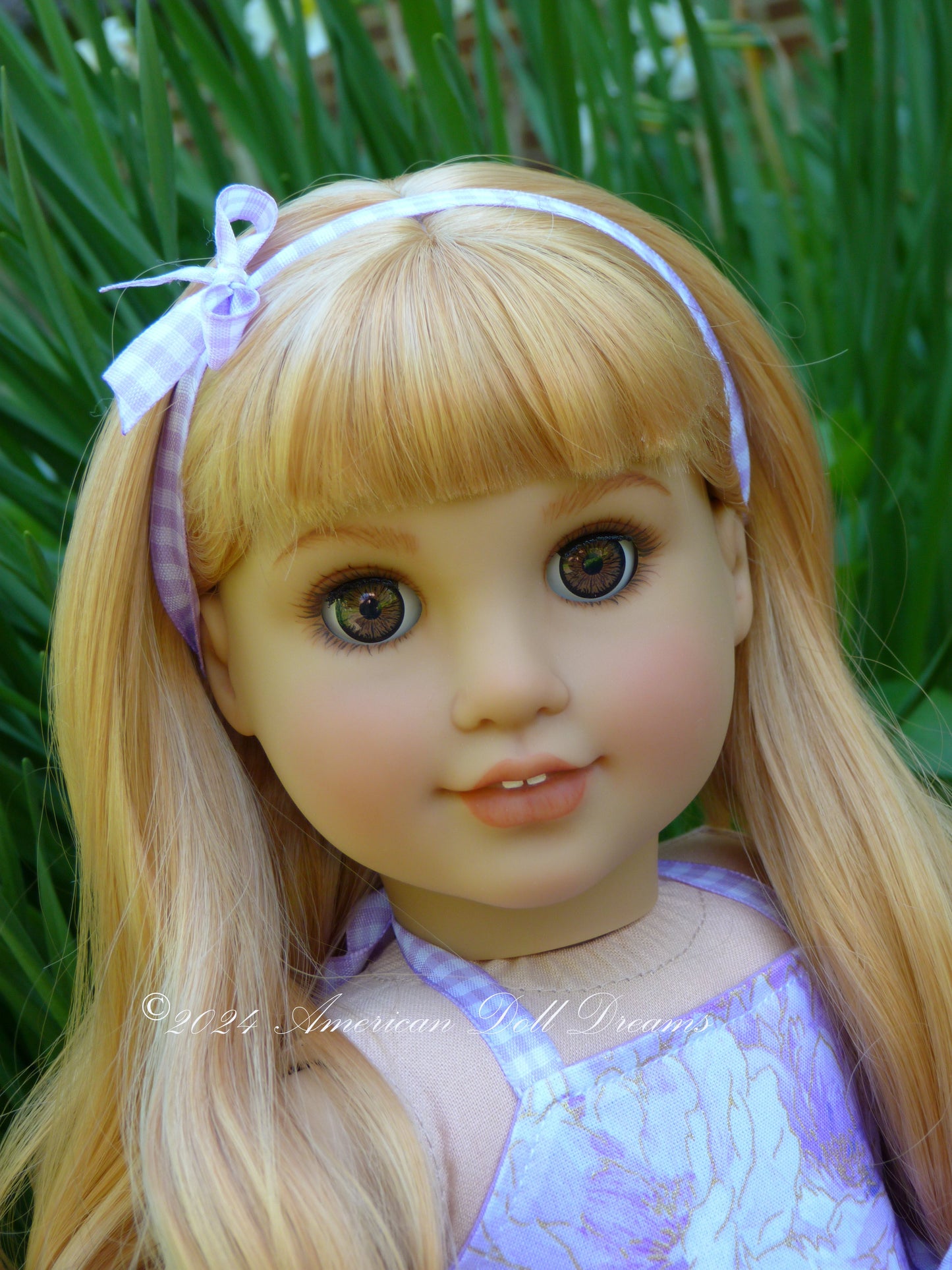 OOAK American Girl 18 Inch Doll Custom Violetta